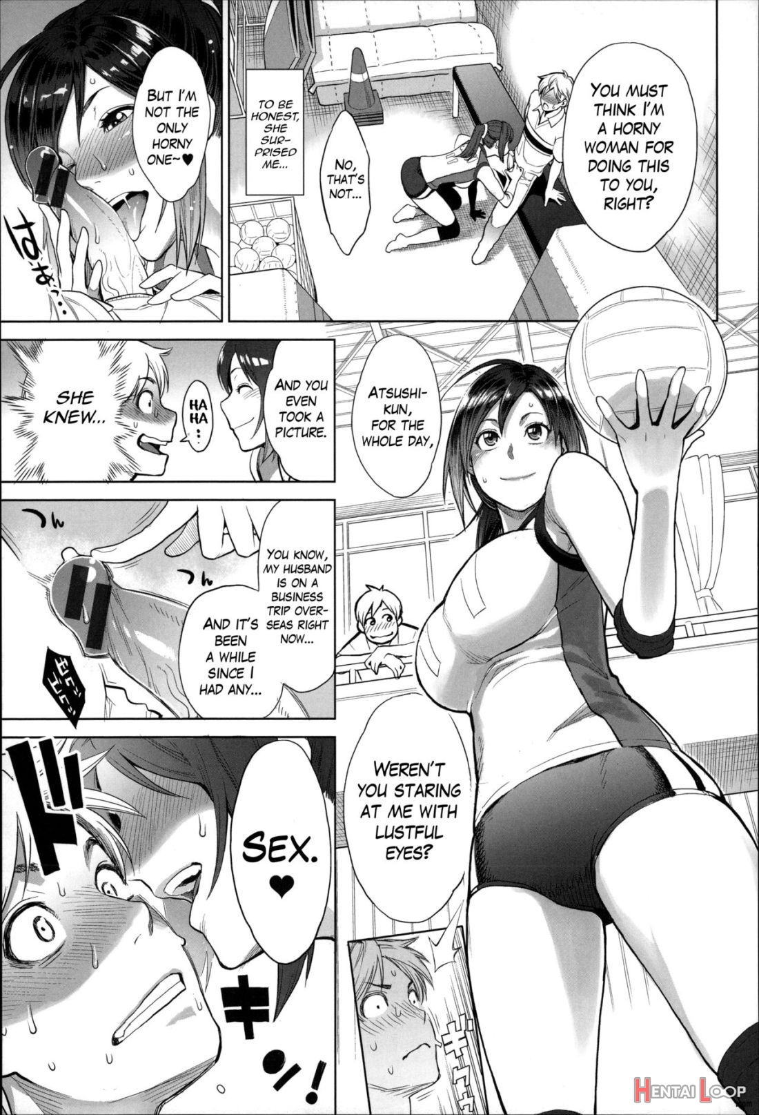 Miho-san No Kaikan Volley page 9