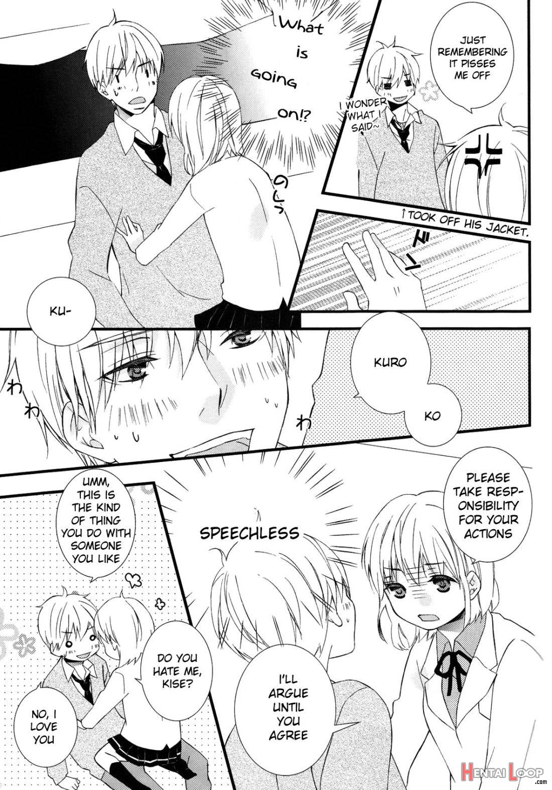 Mikado Kou Tetsuna-tan To Umi Tsune Kise-kun Ga Are Sore Suru Hon. page 8