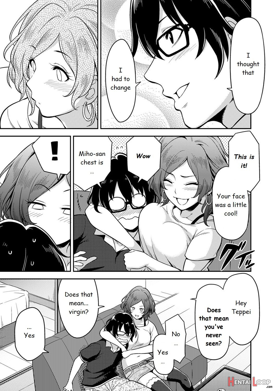 Minpaku Batting!? ~mainichi Bijo To Yukizuri Ecchi~ Ch. 1 page 7
