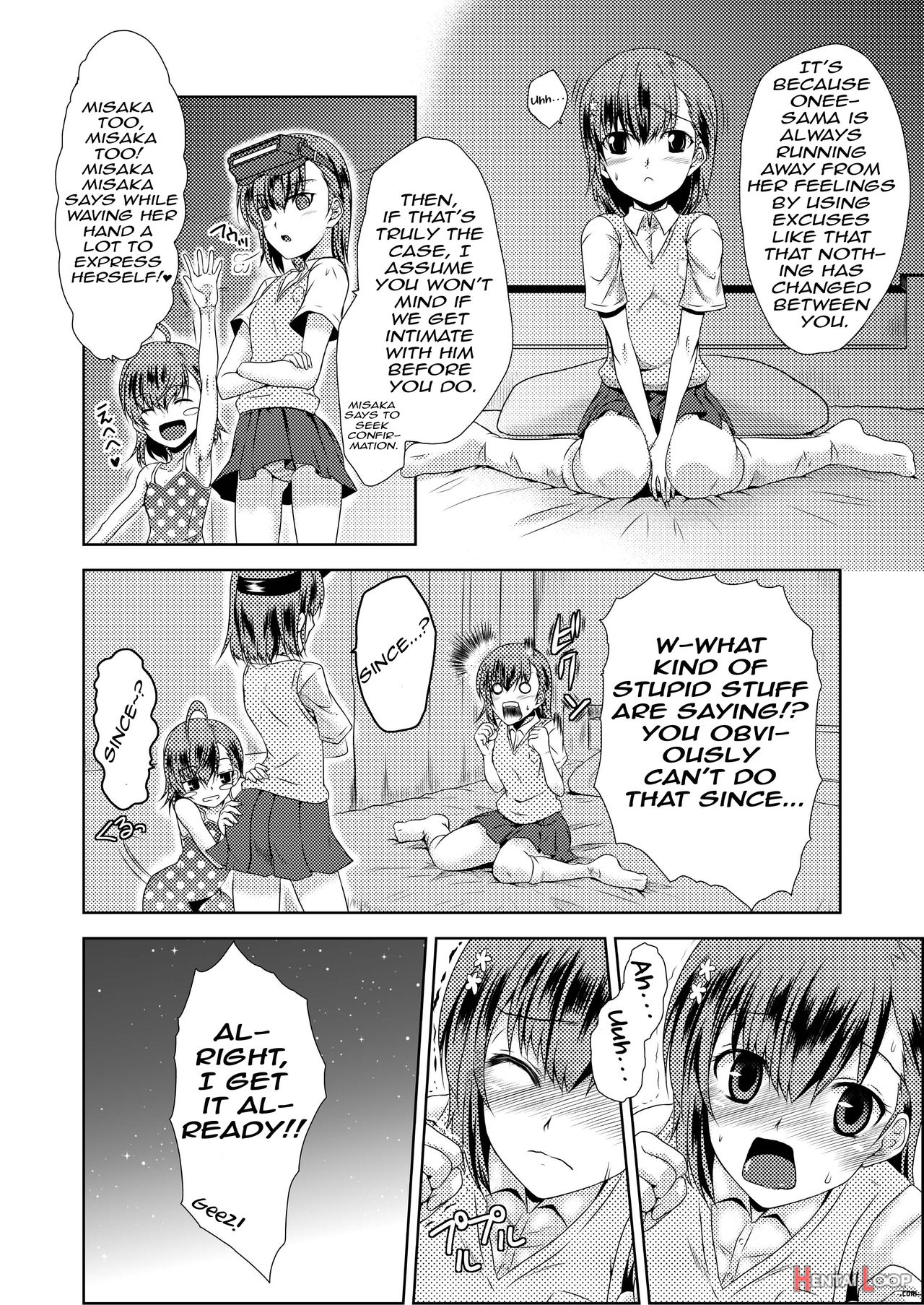 Misaka X3 - To Your Honest Feelings. page 9