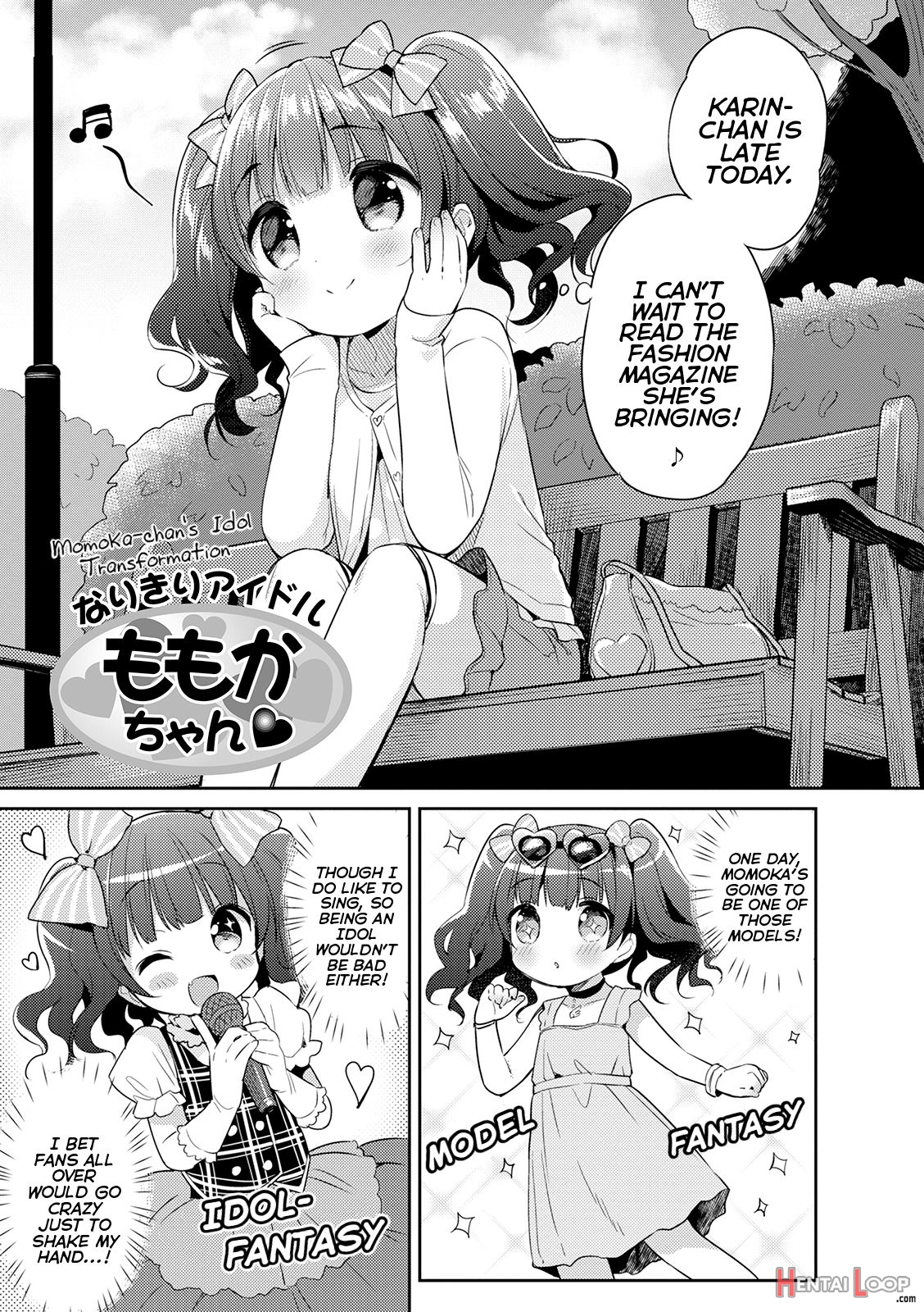 Momoka-chan's Idol Transformation page 1