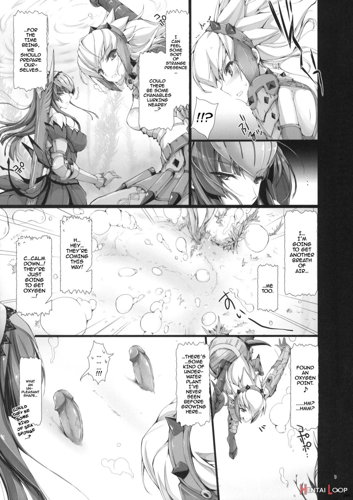 Monhan No Erohon 8 page 9