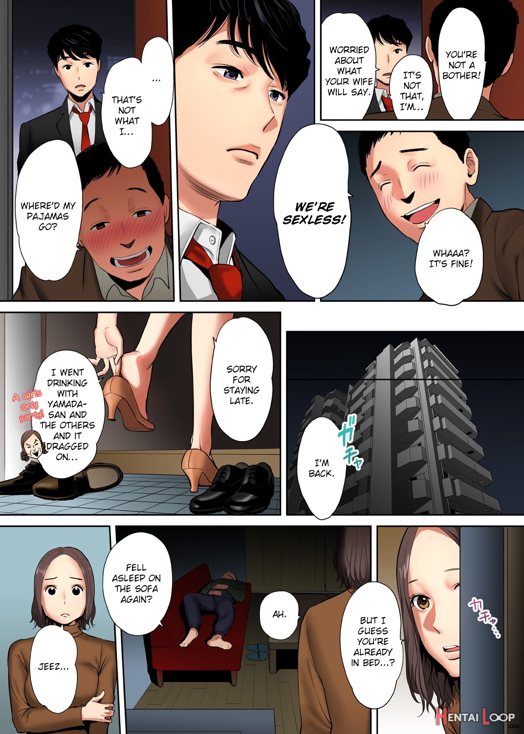 "my Husband's Subordinate Is Going To Make Me Cum..." An Adulterous Wife Who Can't Resist The Pleasure Chapter 1-11 page 7