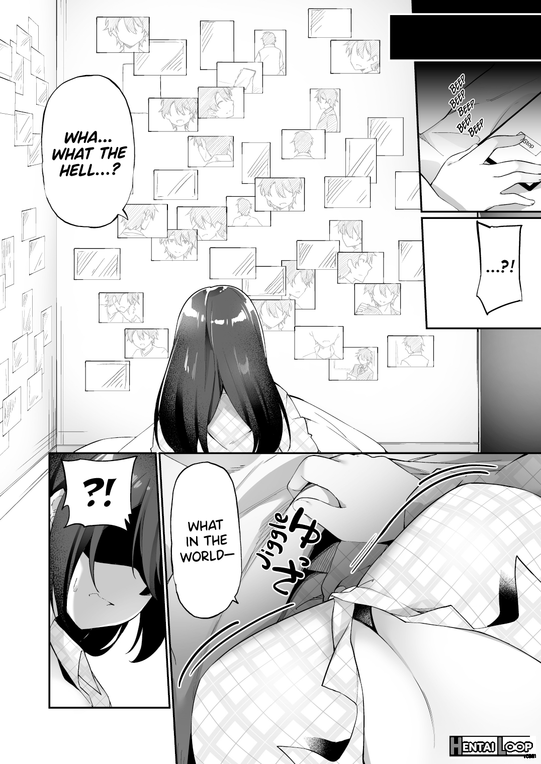 My Voluptuous Yandere Kouhai Who Gets Turned On Just By Hearing My Voice Switched Bodies With Me! page 3