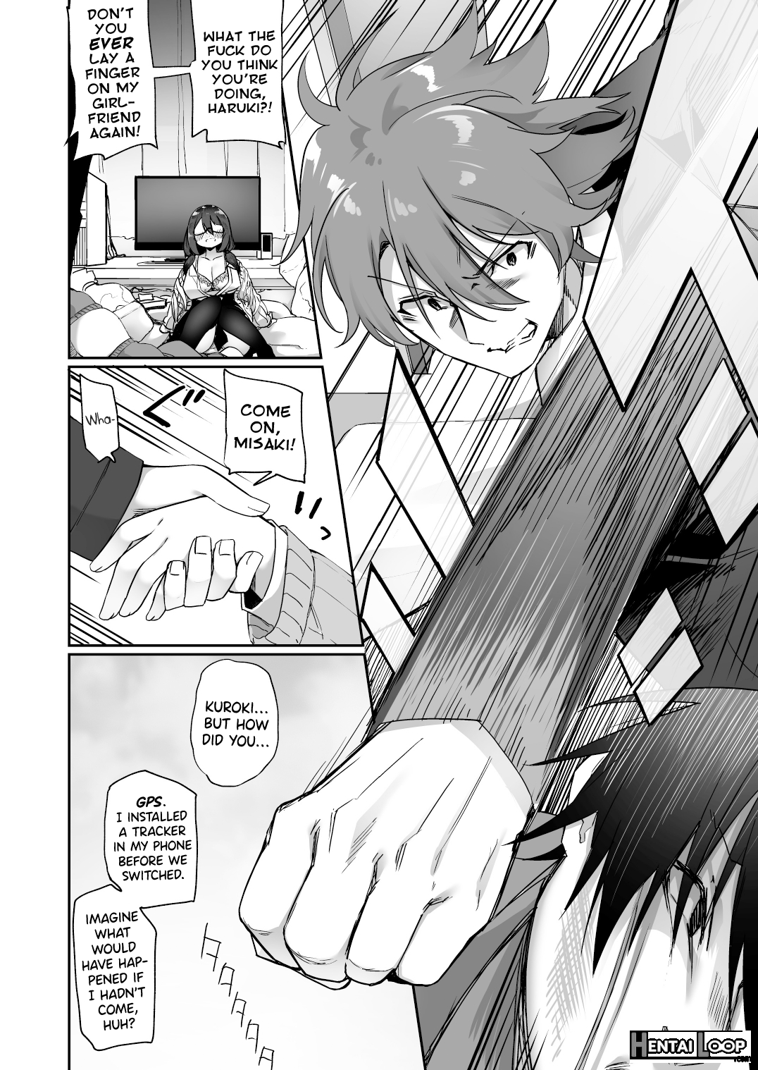 My Voluptuous Yandere Kouhai Who Gets Turned On Just By Hearing My Voice Switched Bodies With Me! page 31