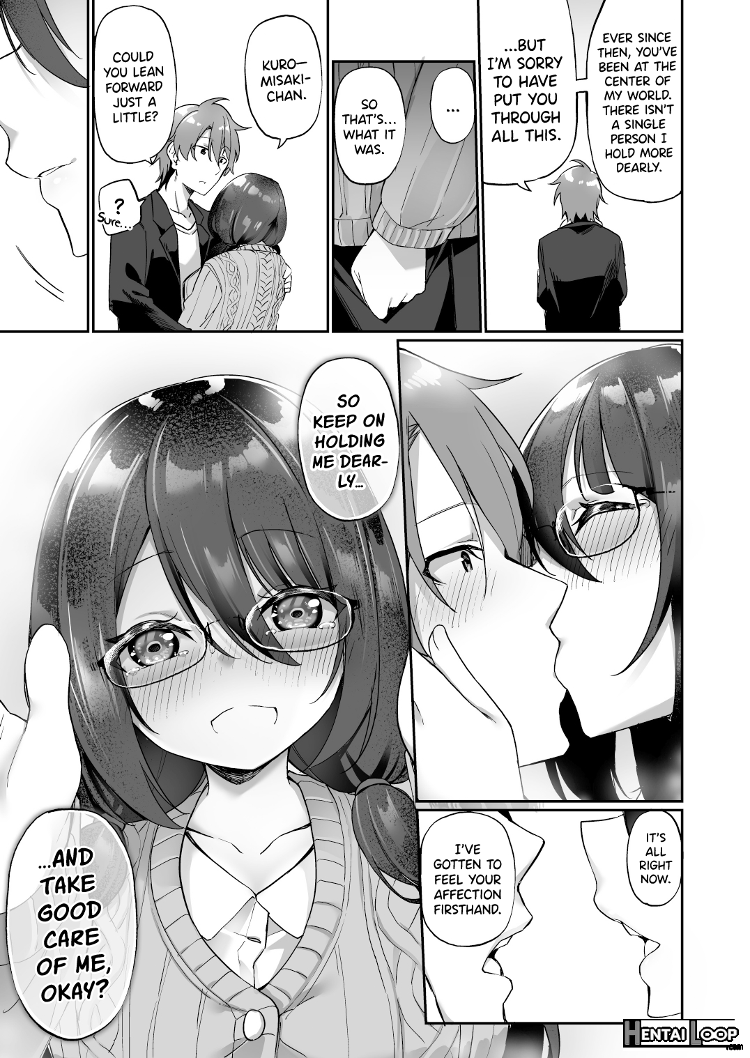 My Voluptuous Yandere Kouhai Who Gets Turned On Just By Hearing My Voice Switched Bodies With Me! page 34