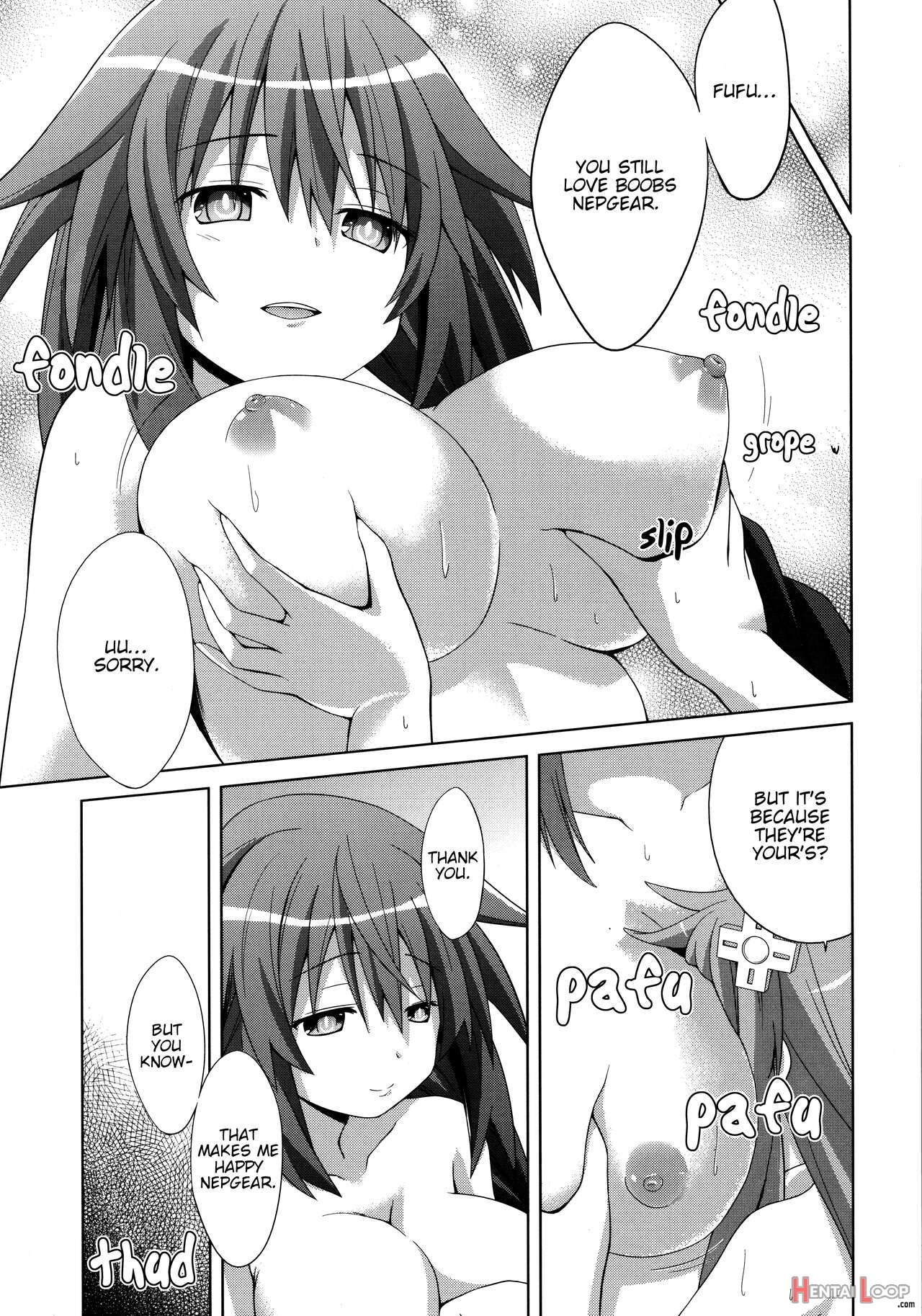 Nepgear Ga Gisei Ni Natta Hon page 13