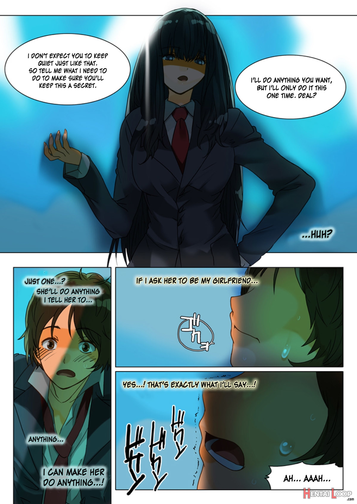 No Panty Girl Episode 1 page 10