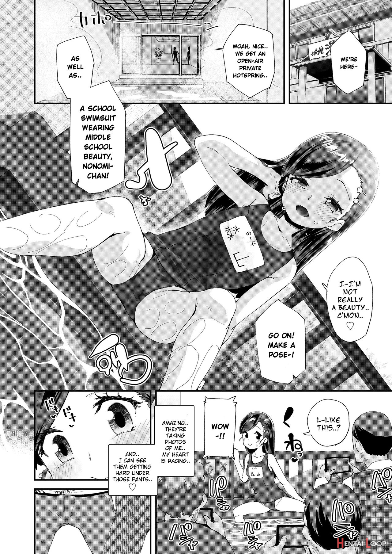 Nonomi-chan's Secret Account -perverted Trip To A Private Hotspring- page 4