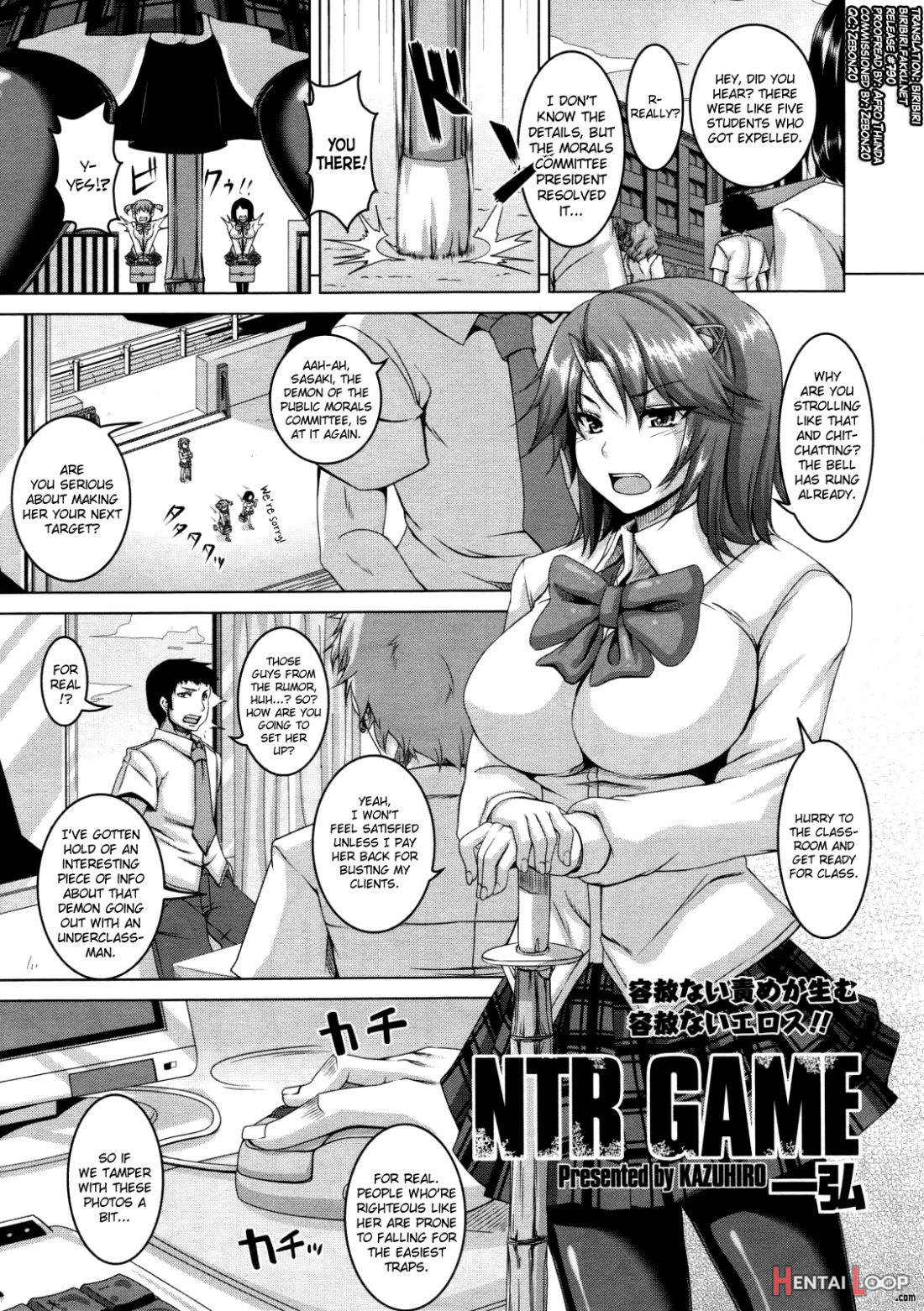 Ntr Game (by Kazuhiro) - Hentai doujinshi for free at HentaiLoop