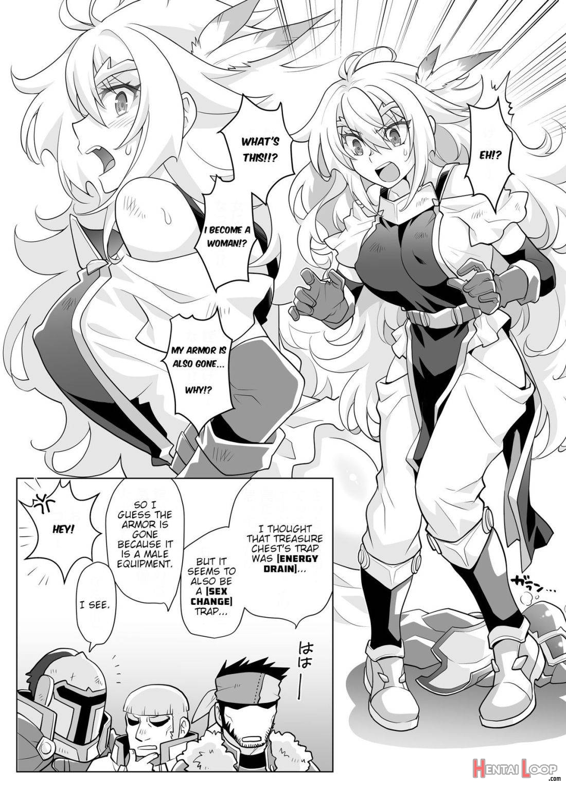 Nyotaika Yuusha-chan Level 1 page 8