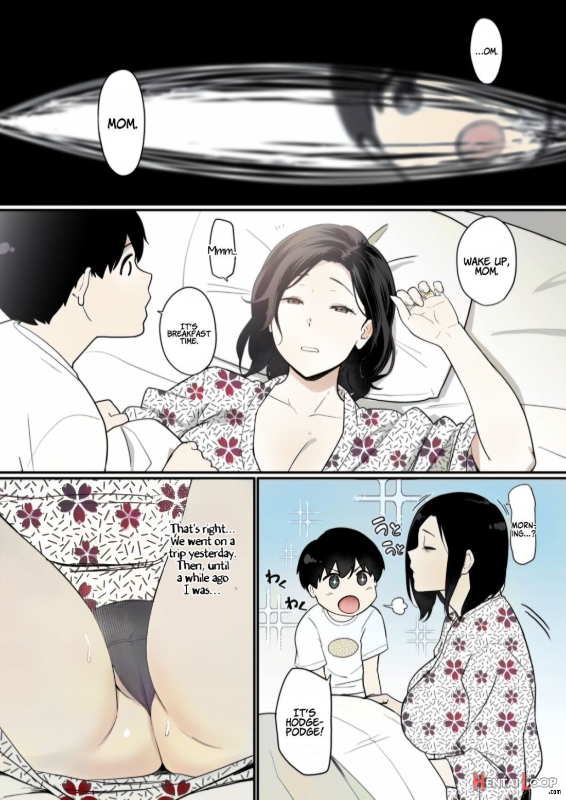 Okaa-san Itadakimasu. 2 – Colorized page 61