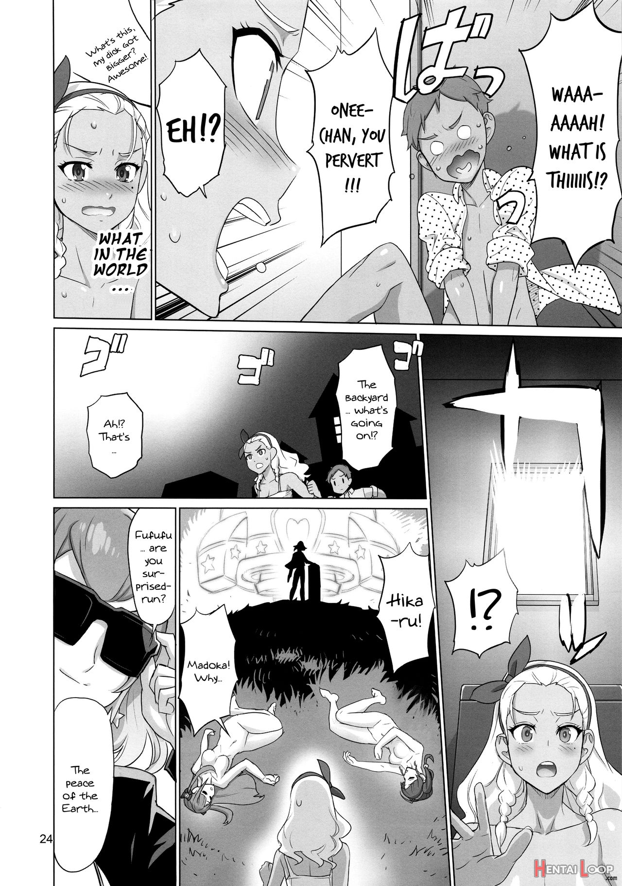 Onegai Sureba Ikeru To Omotte Shota Ga Toile De Kasshoku Onee-chan O Osotte Mita Kekka page 23