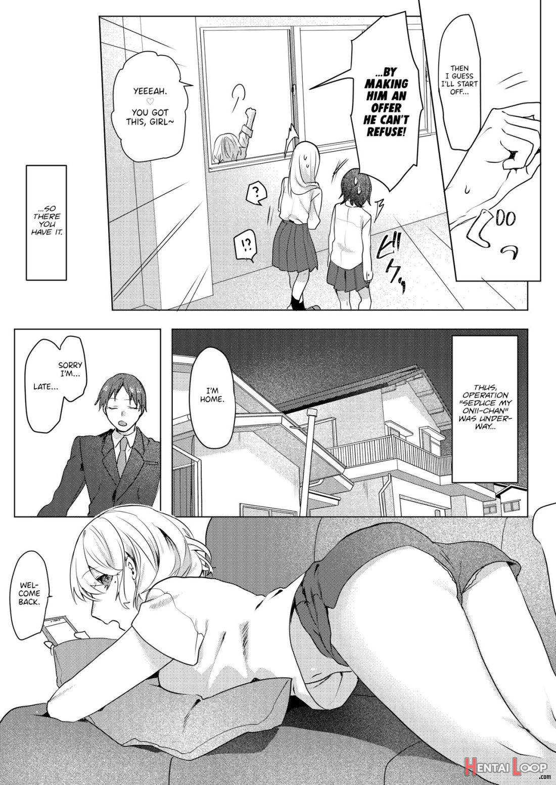 Oniichan Yuwaku Keikaku page 18