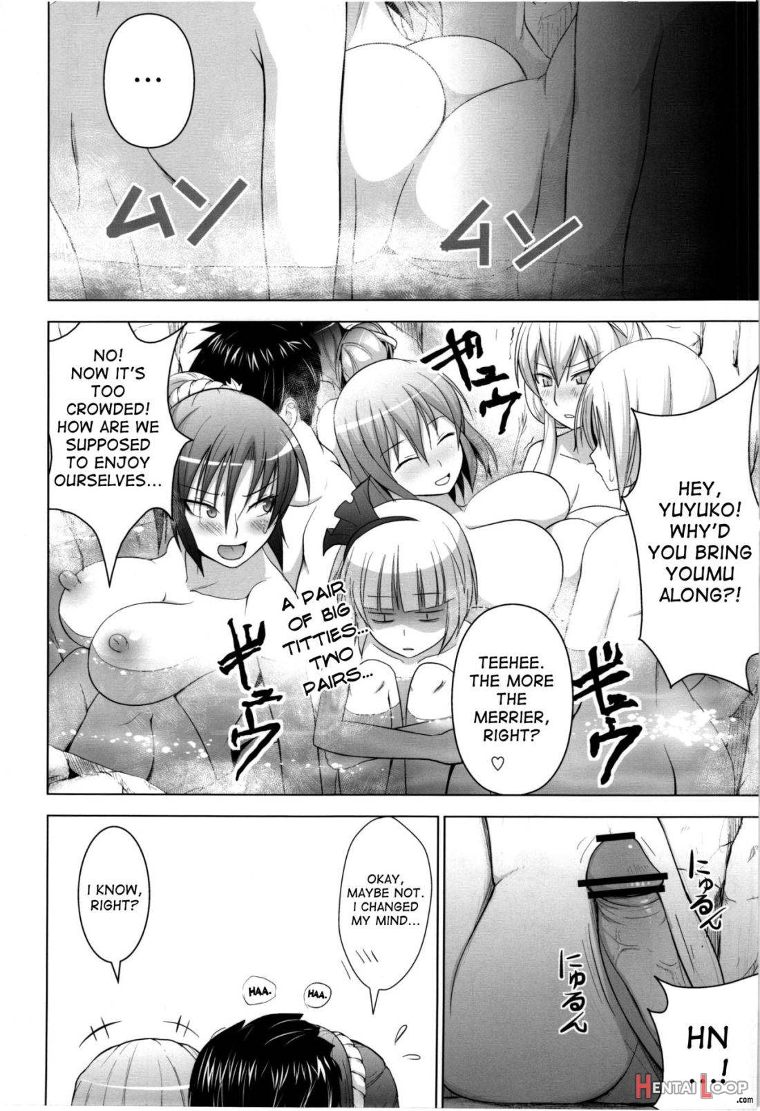 Onsen De Boin-boin Aneki-tachi Ni Bokki Wo Misetsukeru Hon page 9