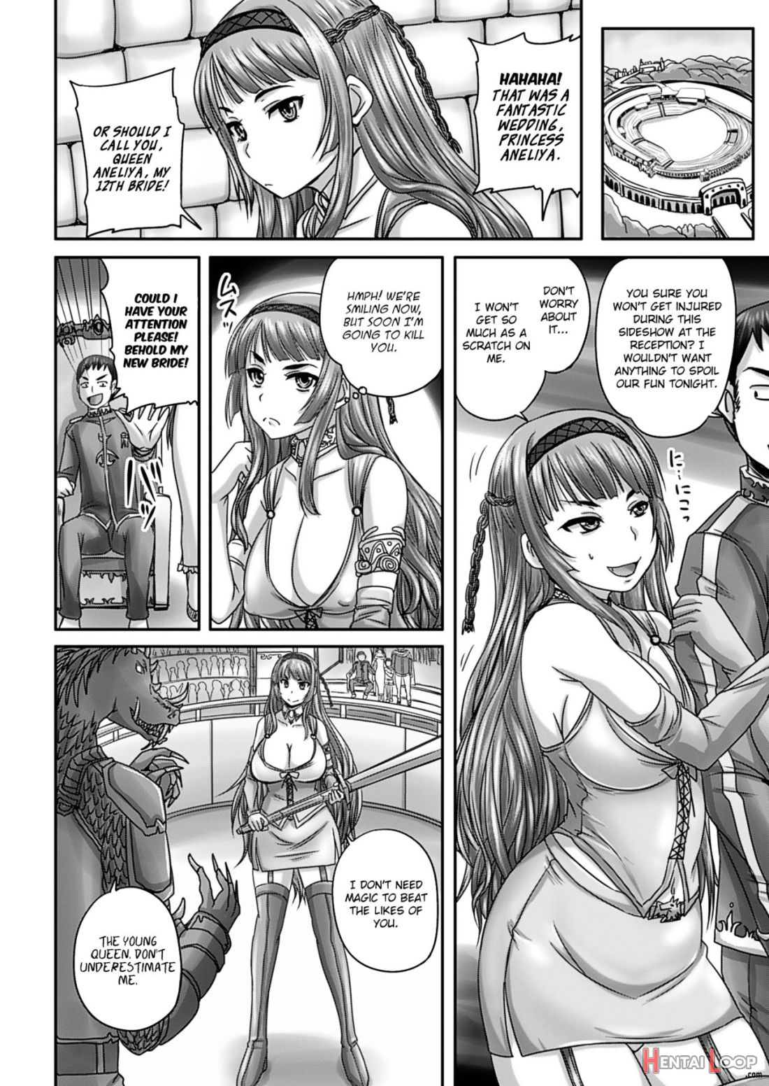 Owaranai Ryoujoku Naraku No Aneliya page 2