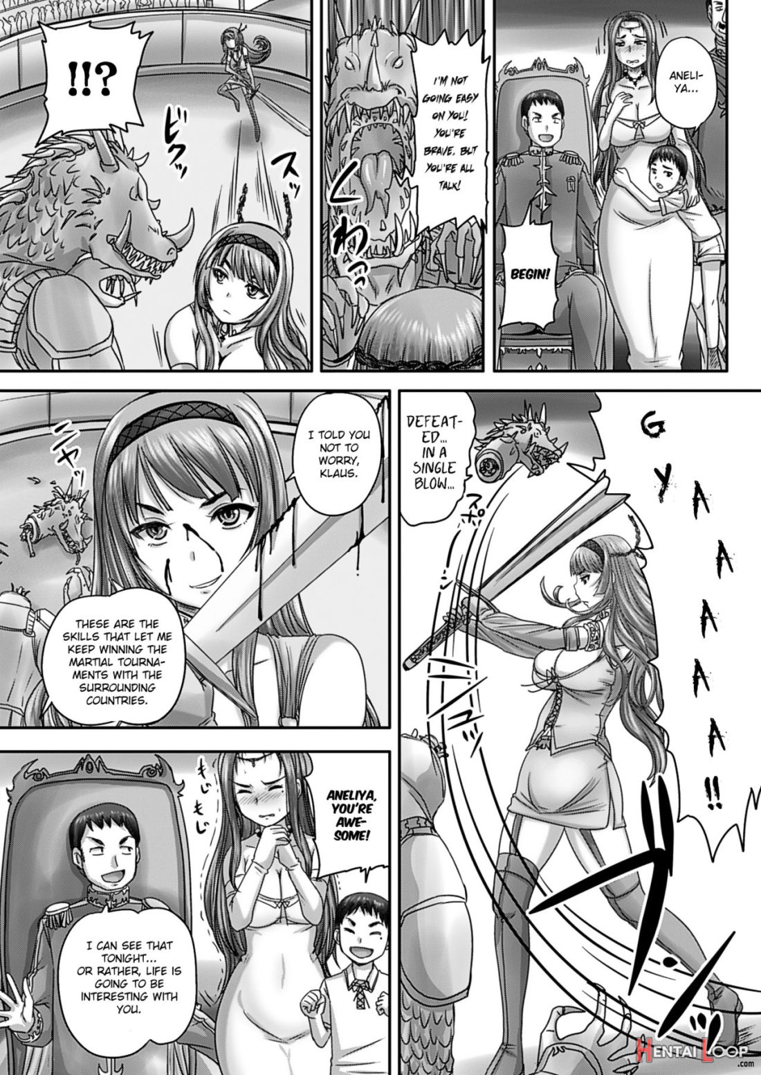 Owaranai Ryoujoku Naraku No Aneliya page 3