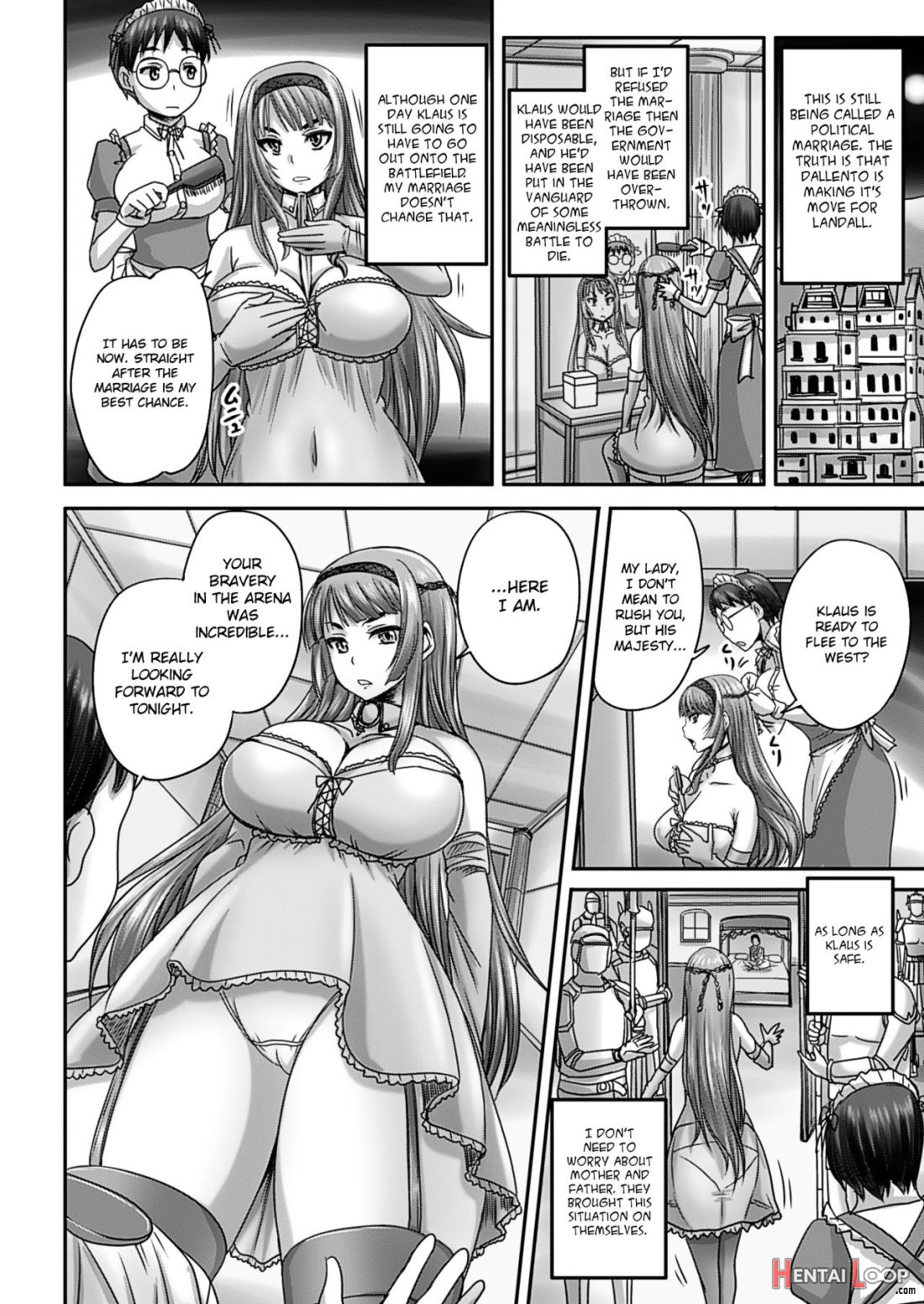 Owaranai Ryoujoku Naraku No Aneliya page 4