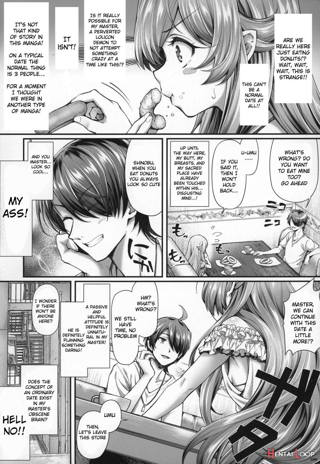 Pachimonogatari Part 18: Shinobu Date page 5