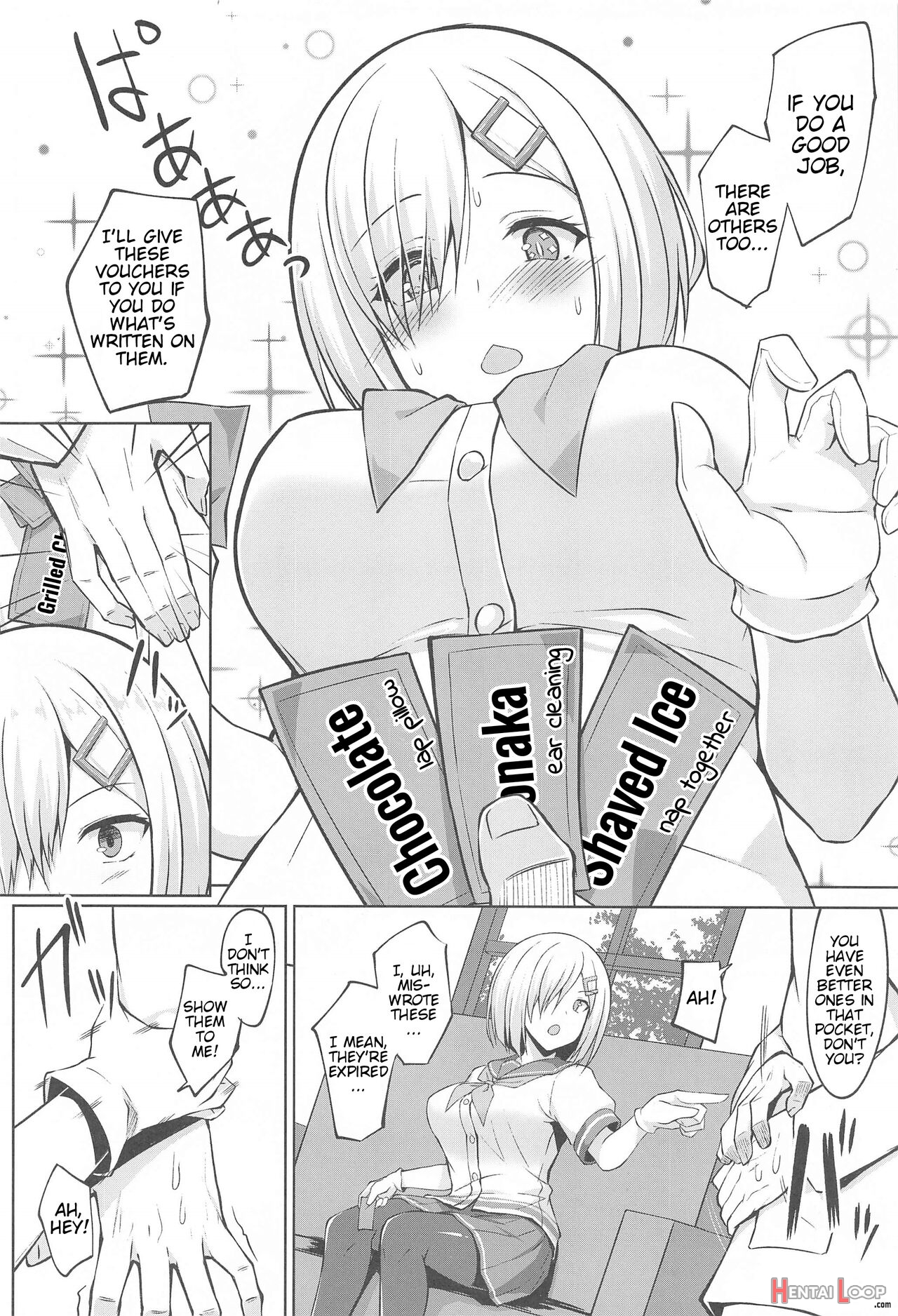 Paizuri Sex With Hamakaze-chan!! page 3