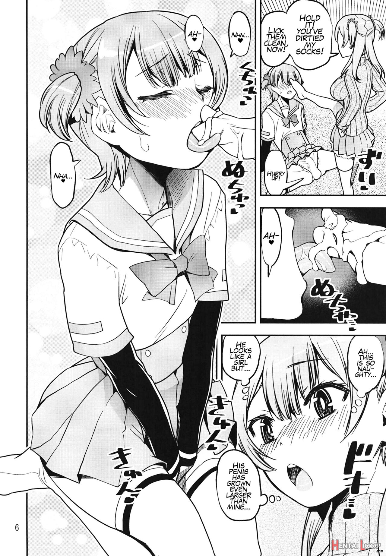 Rena's Little Brother Likes To Dress As A Girl, What A Freak! page 6