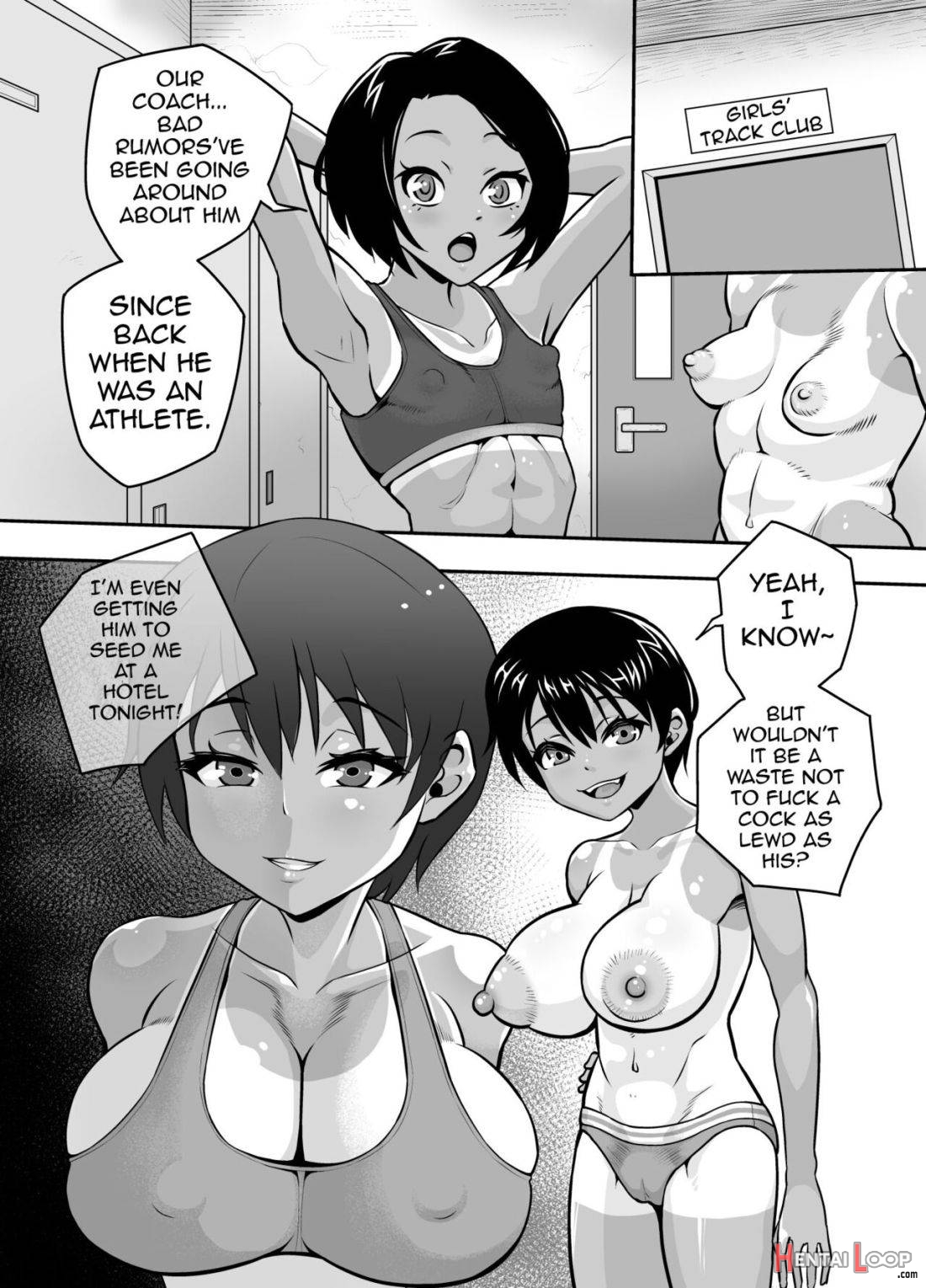 Rikujou-bu Tsubasa Inran Kyonyuu Athlete page 12