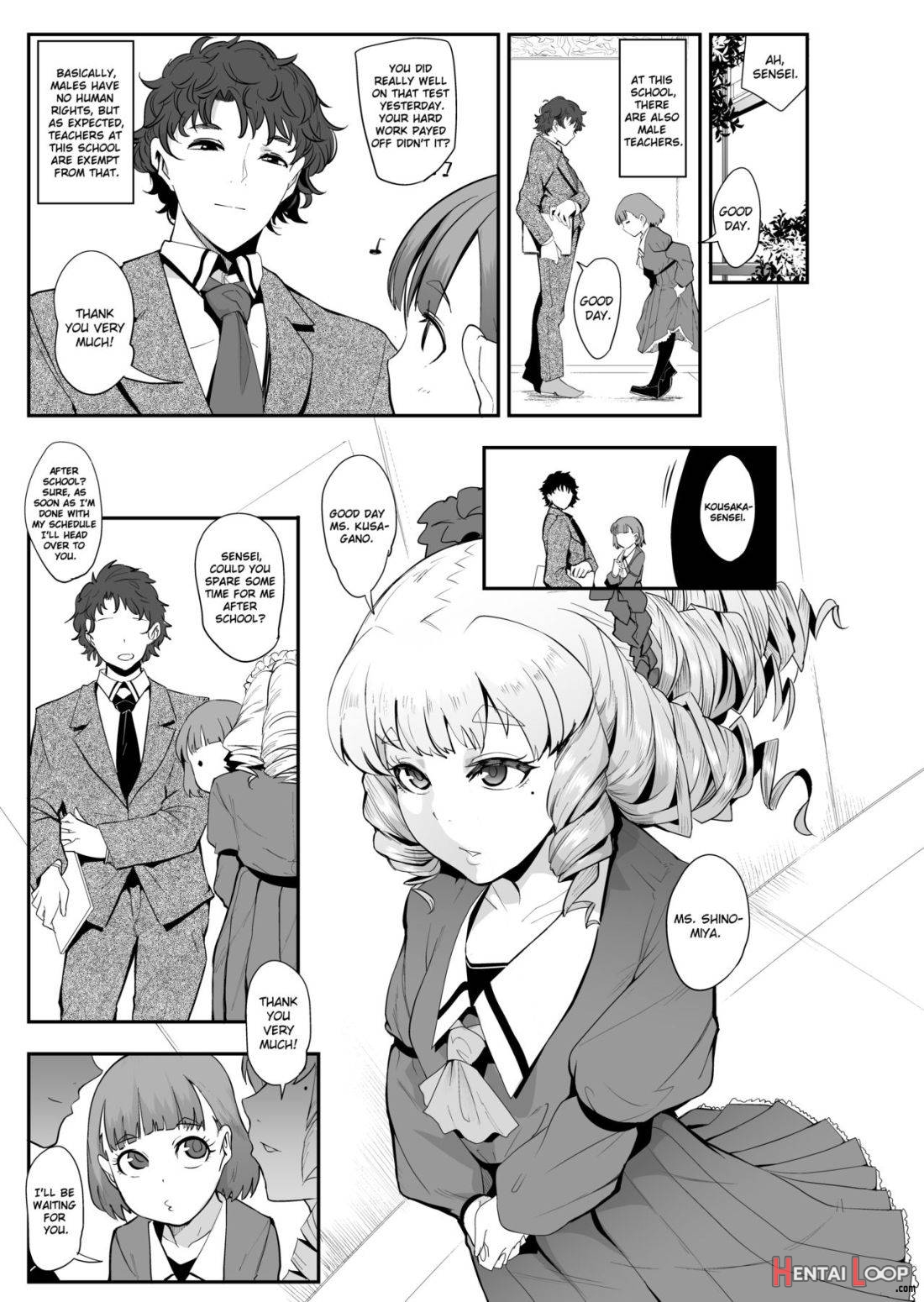 S Gakuen ~ojou-sama-tachi No Maso Otoko Choukyou~ page 14