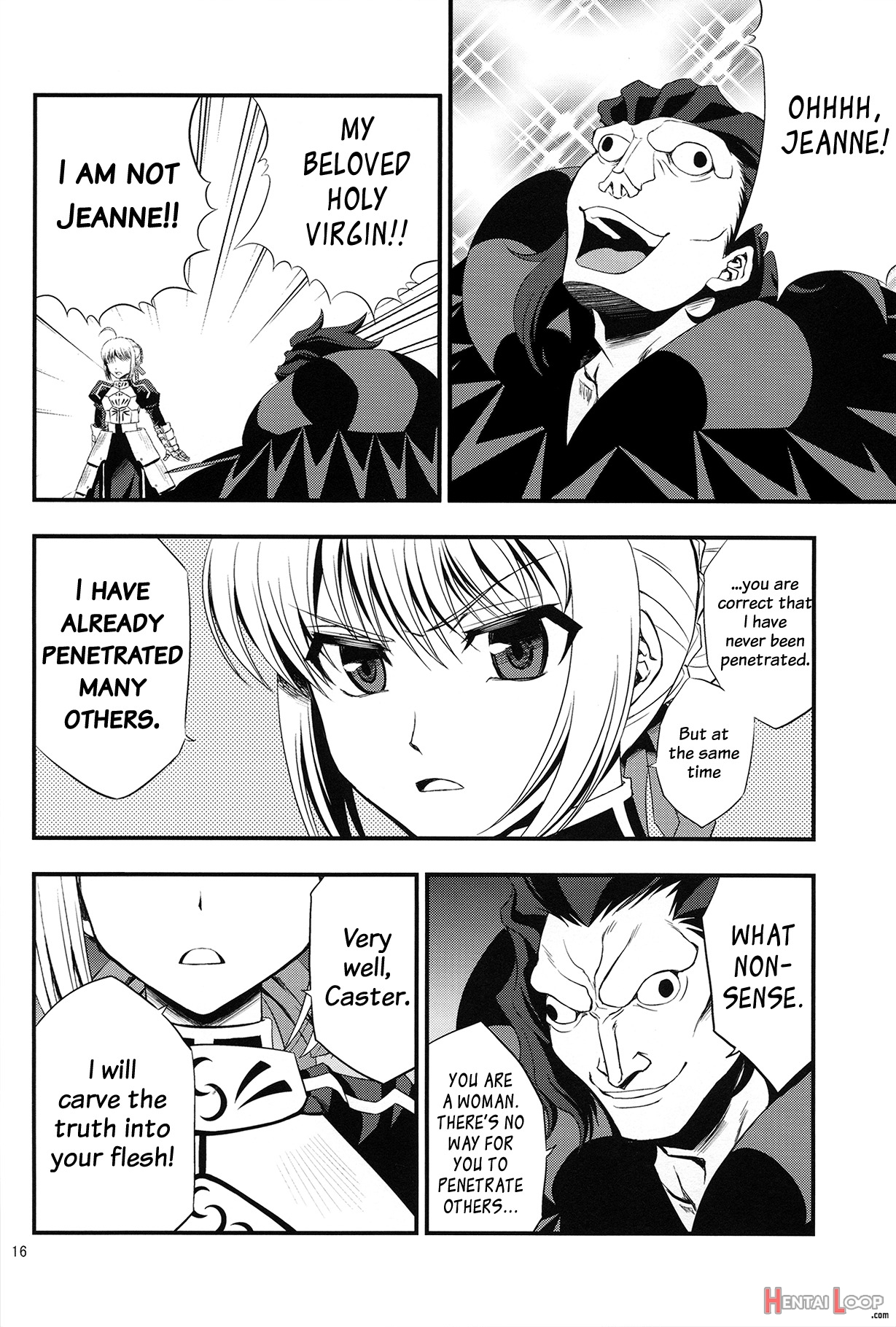 Saber Grew A Dick page 13