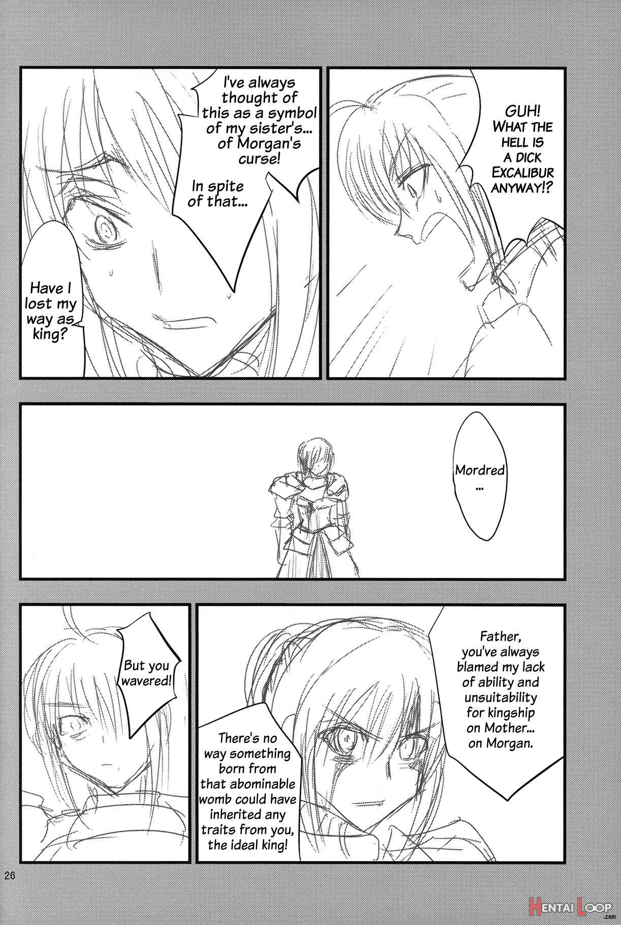 Saber Grew A Dick page 23