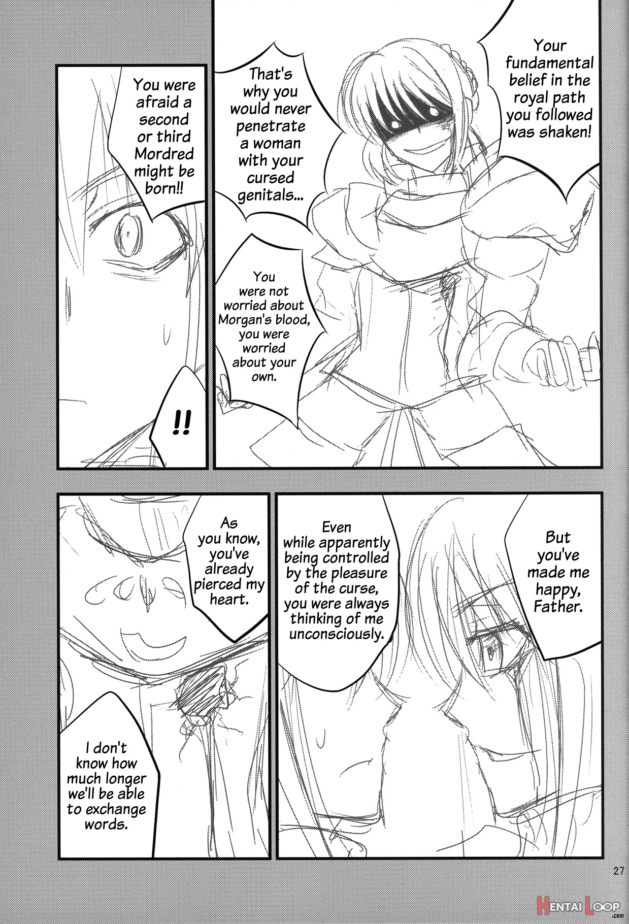 Saber Grew A Dick page 24