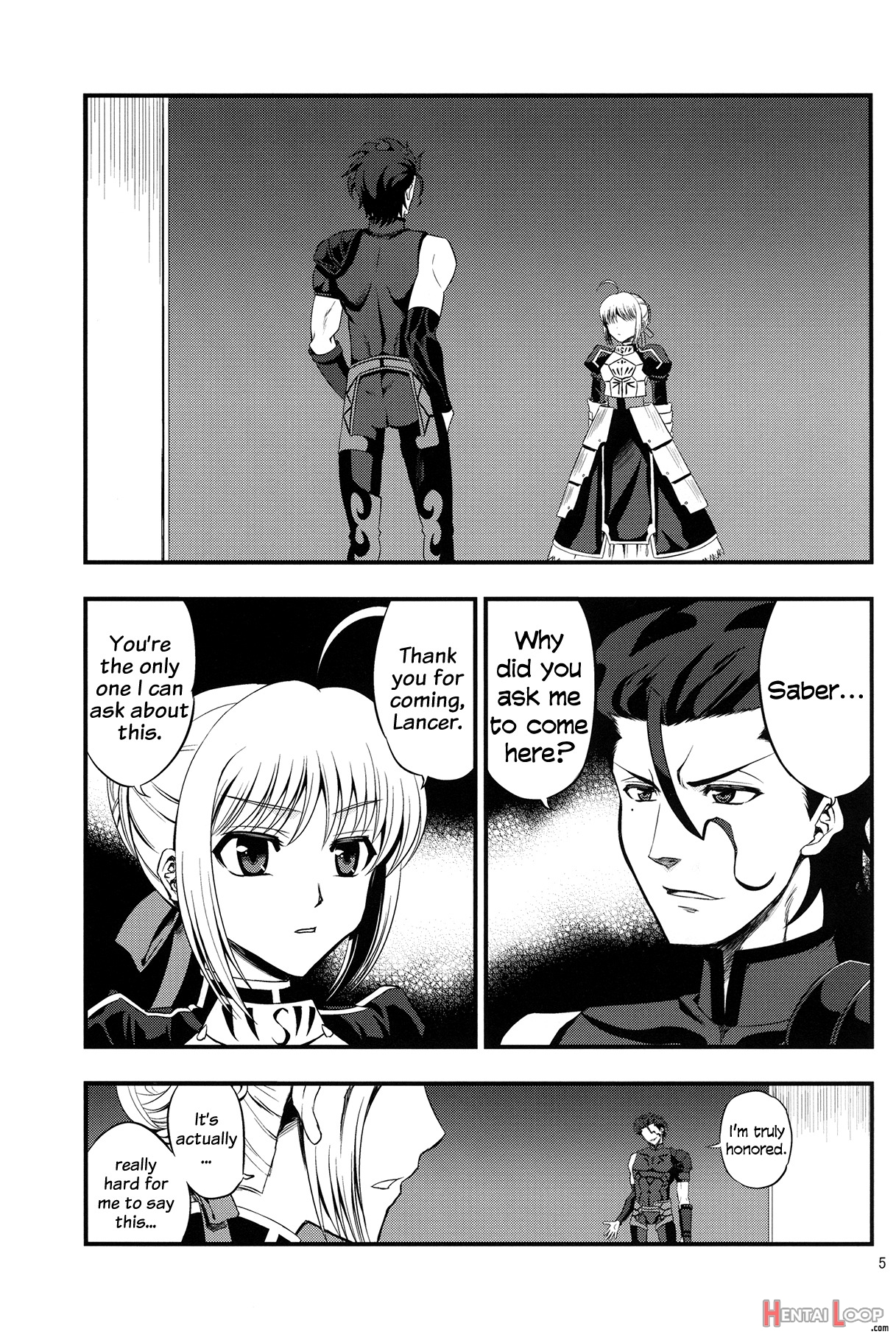 Saber Grew A Dick page 3