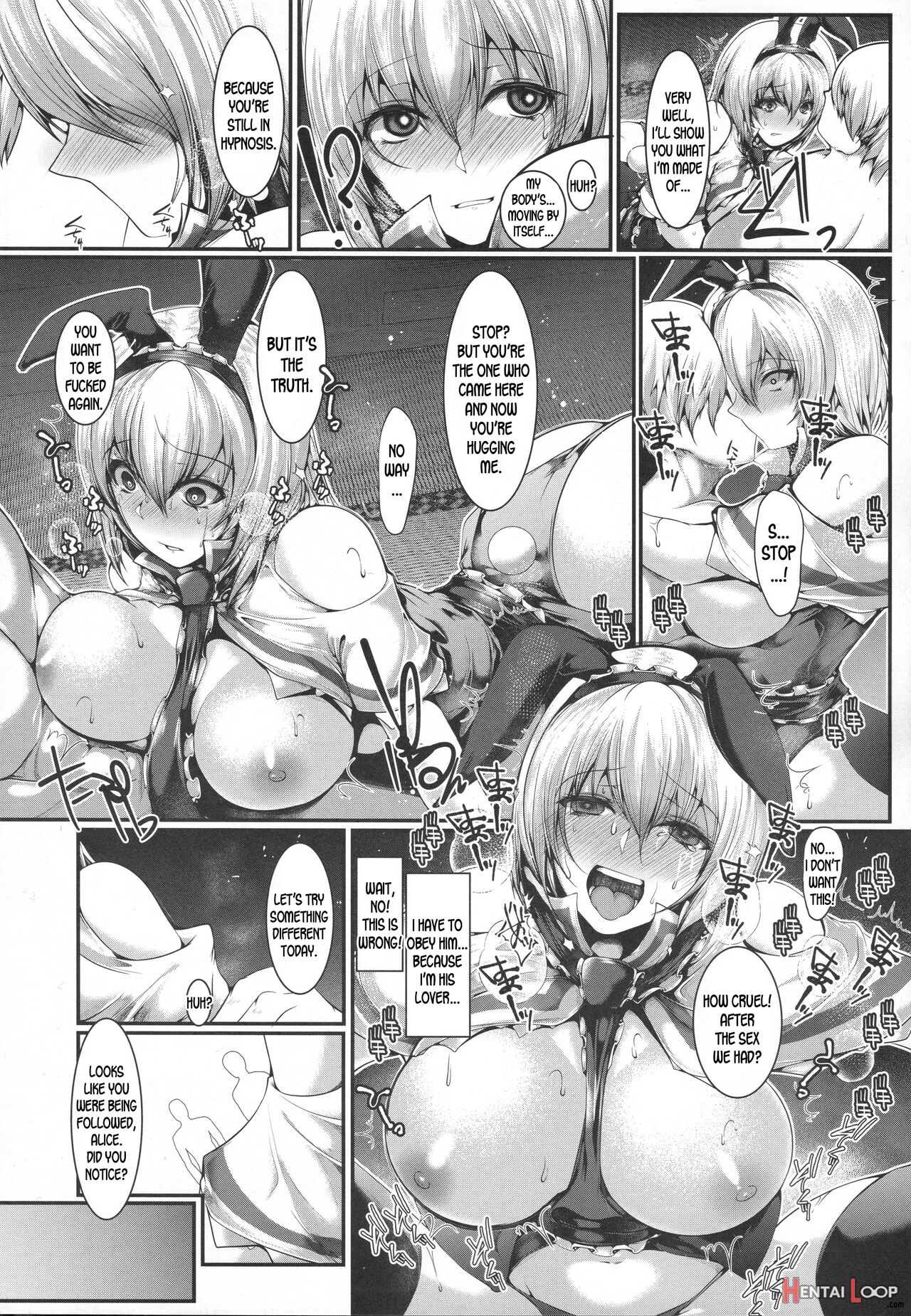 Saimin Alice Bunny - Hypnotized Alice In Bunny Girl page 16