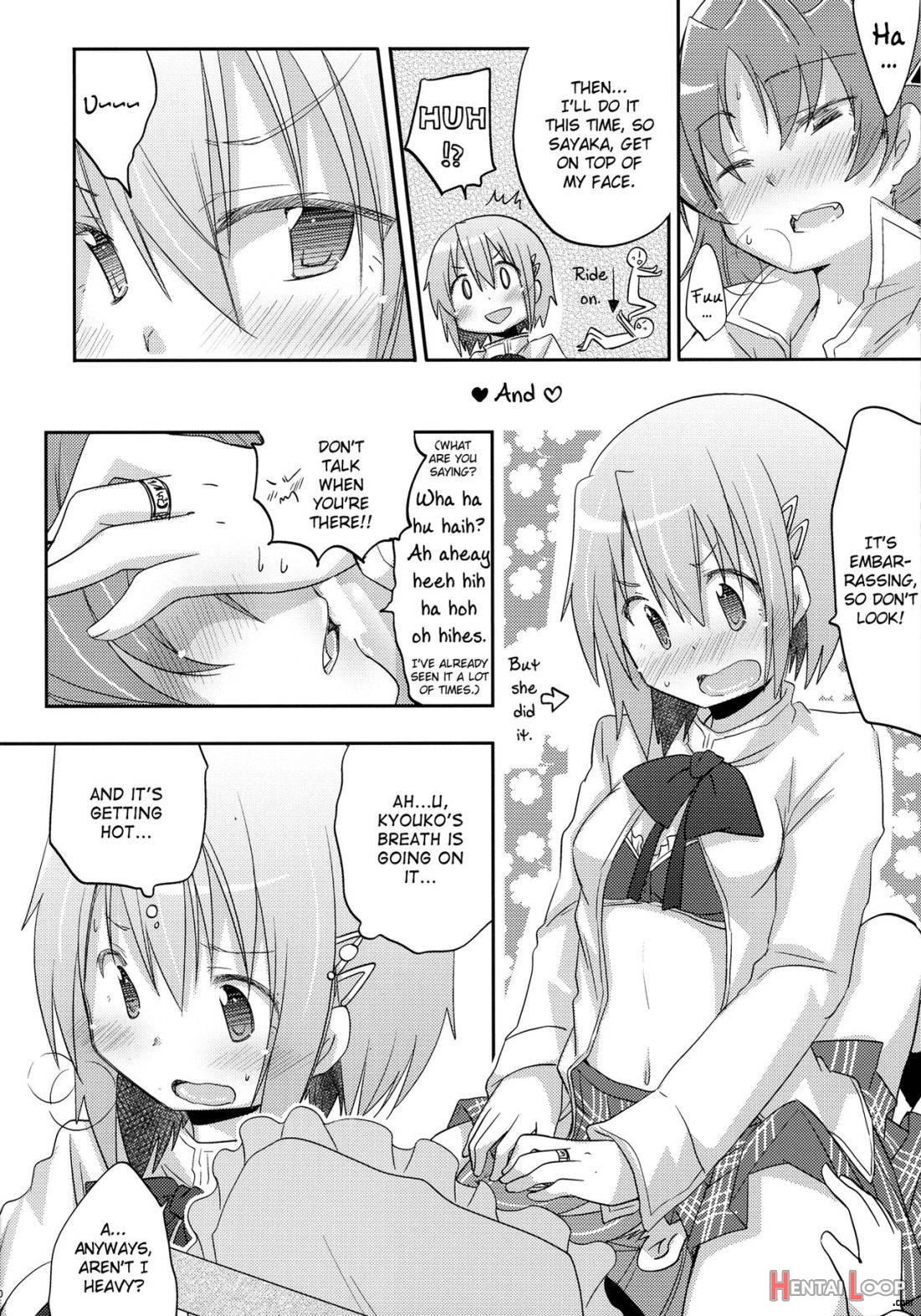 Sayaka-chan To Kyouko-chan Ga Tada H Suru Hon. page 10