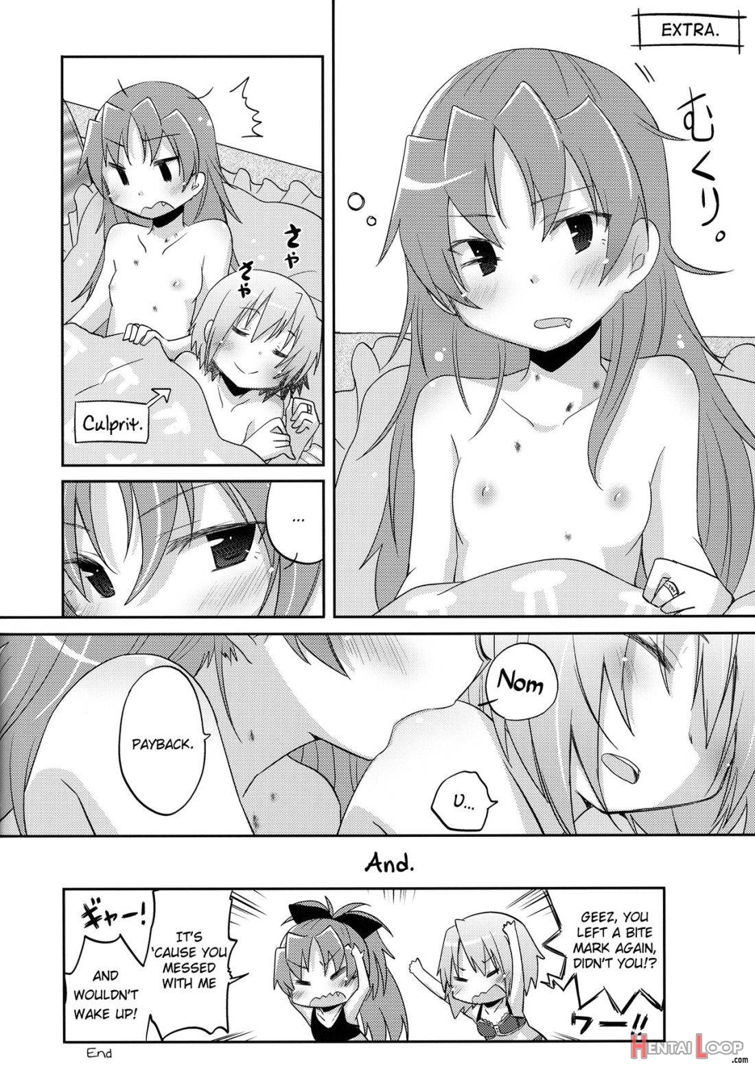 Sayaka-chan To Kyouko-chan Ga Tada H Suru Hon. page 18