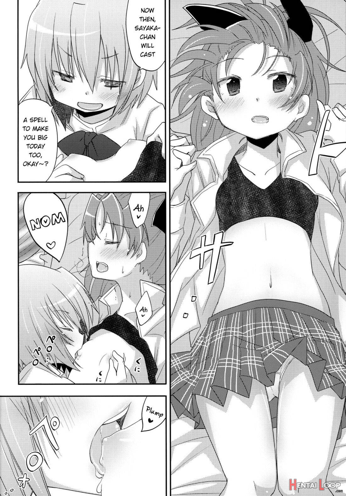 Sayaka-chan To Kyouko-chan Ga Tada H Suru Hon. page 6