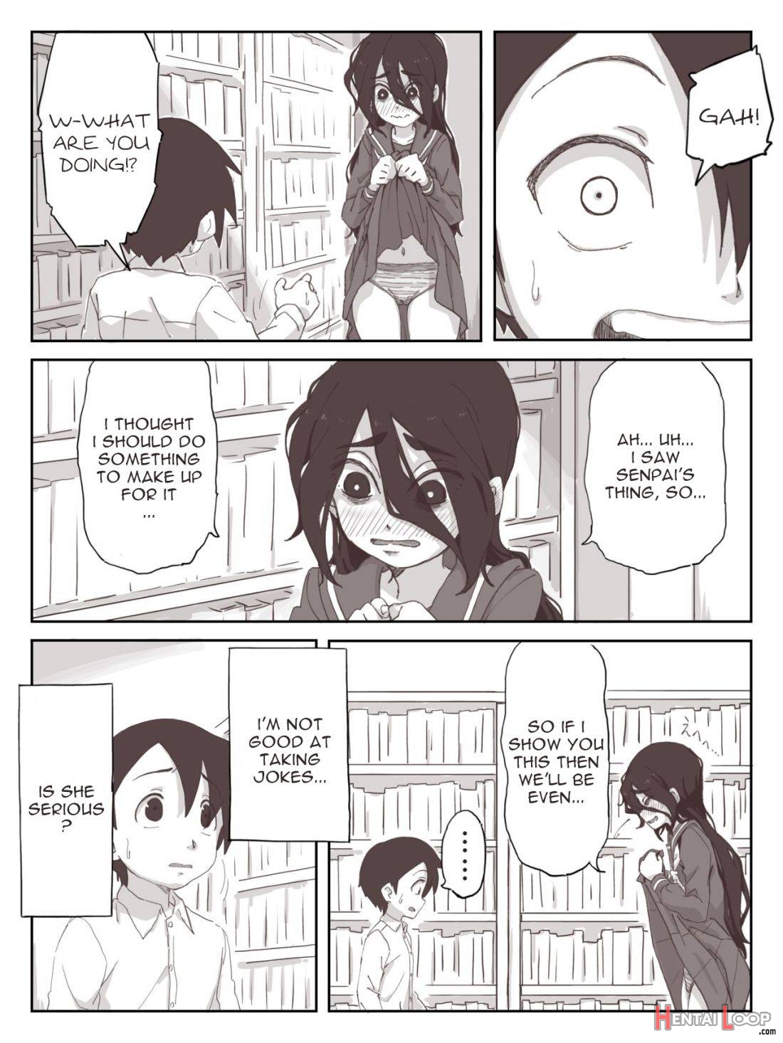 Senpai, Te Ni Dashite Kudasai! page 11