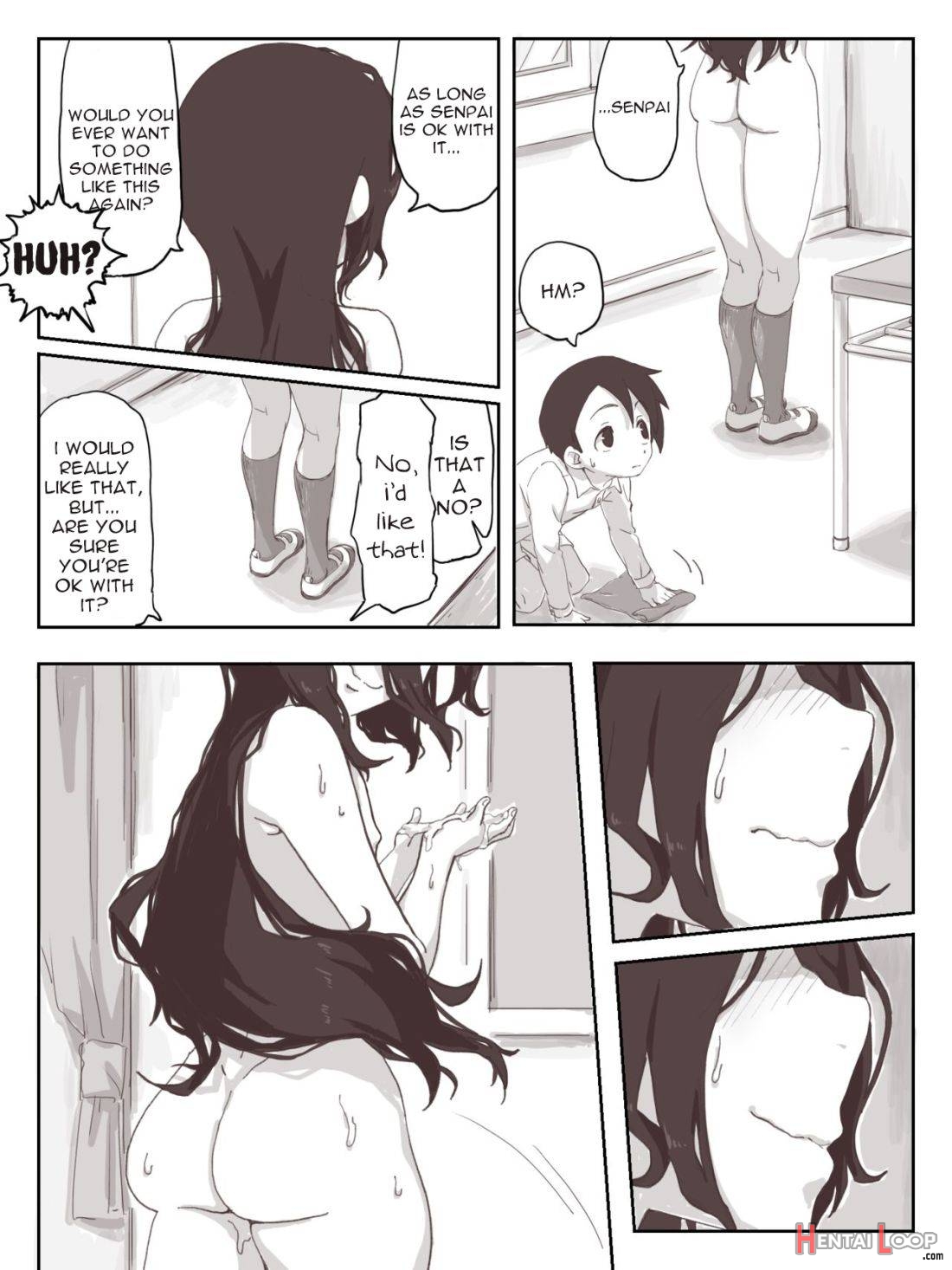 Senpai, Te Ni Dashite Kudasai! page 36