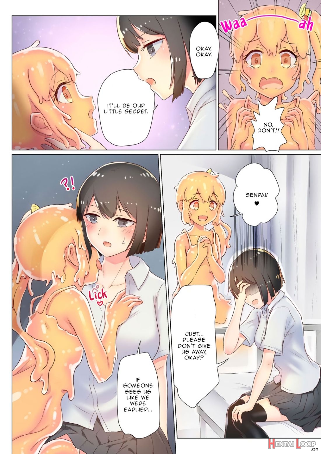 Senpai, Watashi O Tabete Kudasai ~jelly-ka Shoujo To Toromitsu Ecchi~ page 12