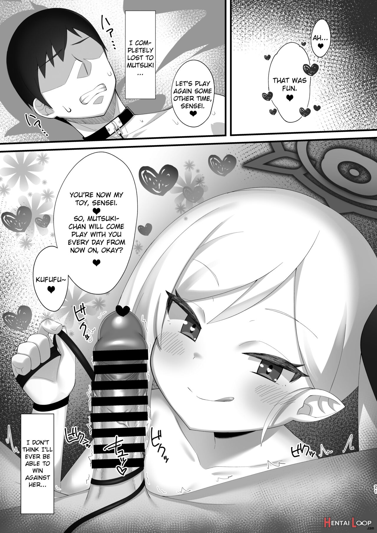 Sensei Is Mutsuki-chan's Toy page 20