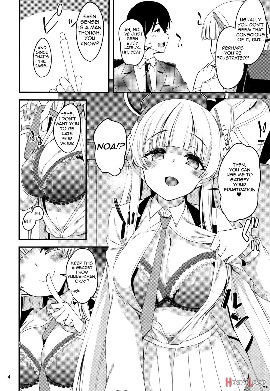 Sensei, Yuuka-chan Ni Wa Naisho Desu Yo? page 3