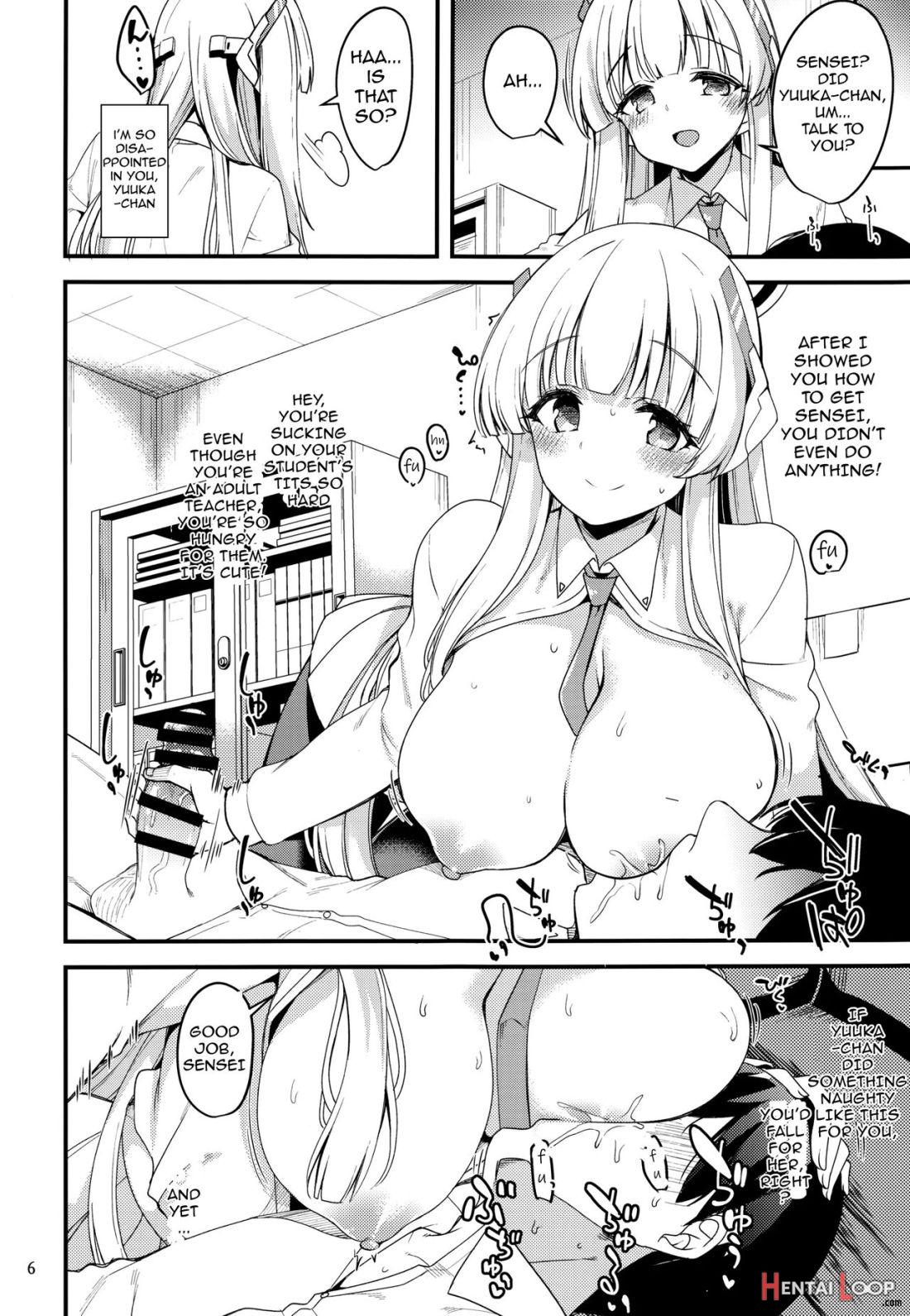 Sensei, Yuuka-chan Ni Wa Naisho Desu Yo? page 5