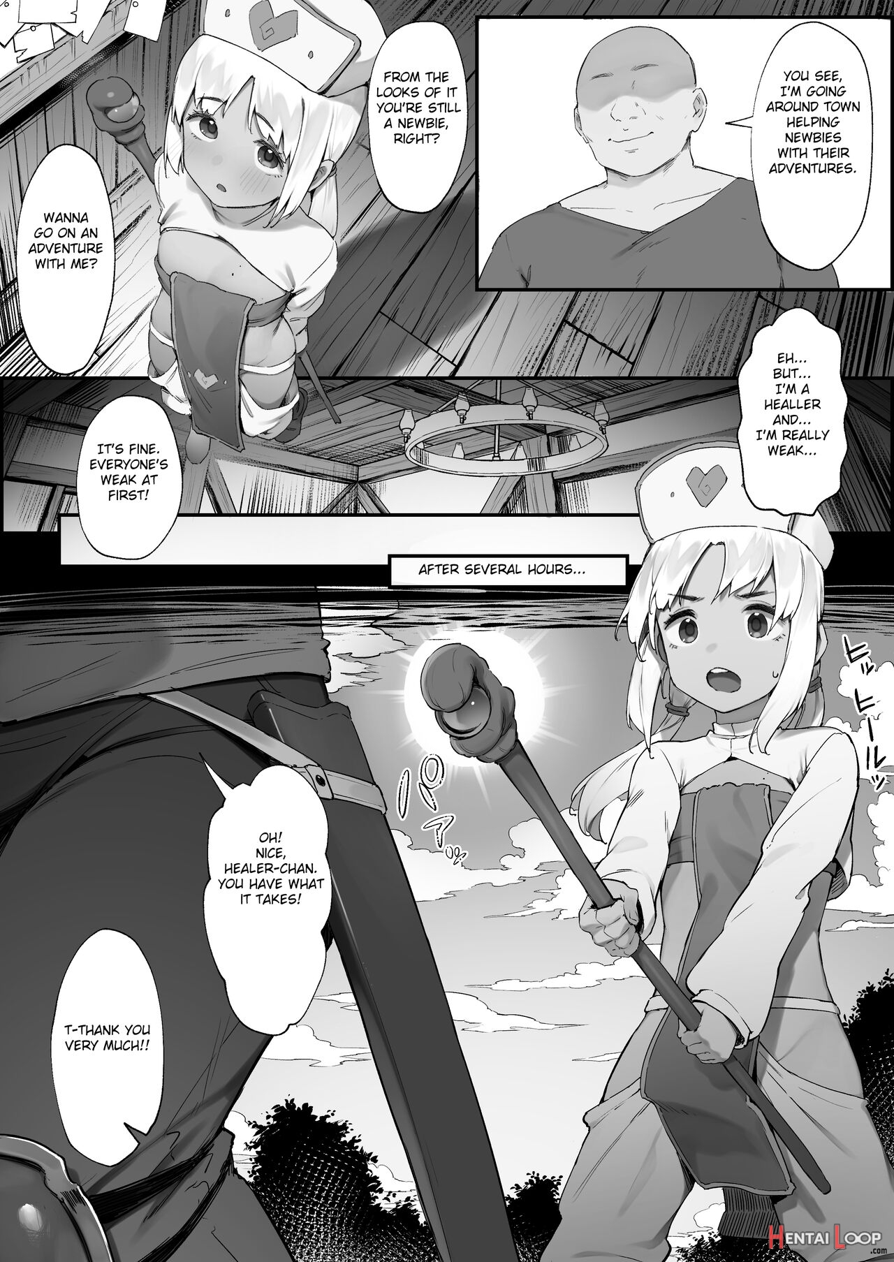 Sex Suru To Sp O Kaifuku Shitekureru Kuro Gyaru Healer page 2