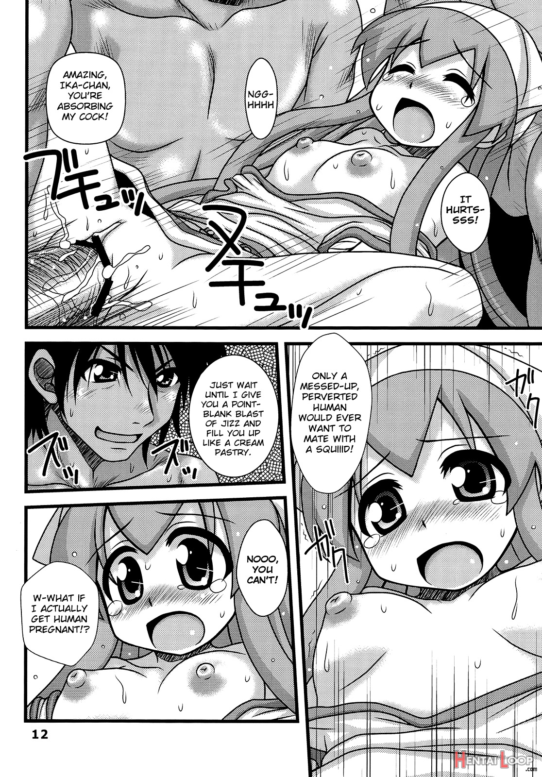 Sexual Invasion! Ika Musume page 11