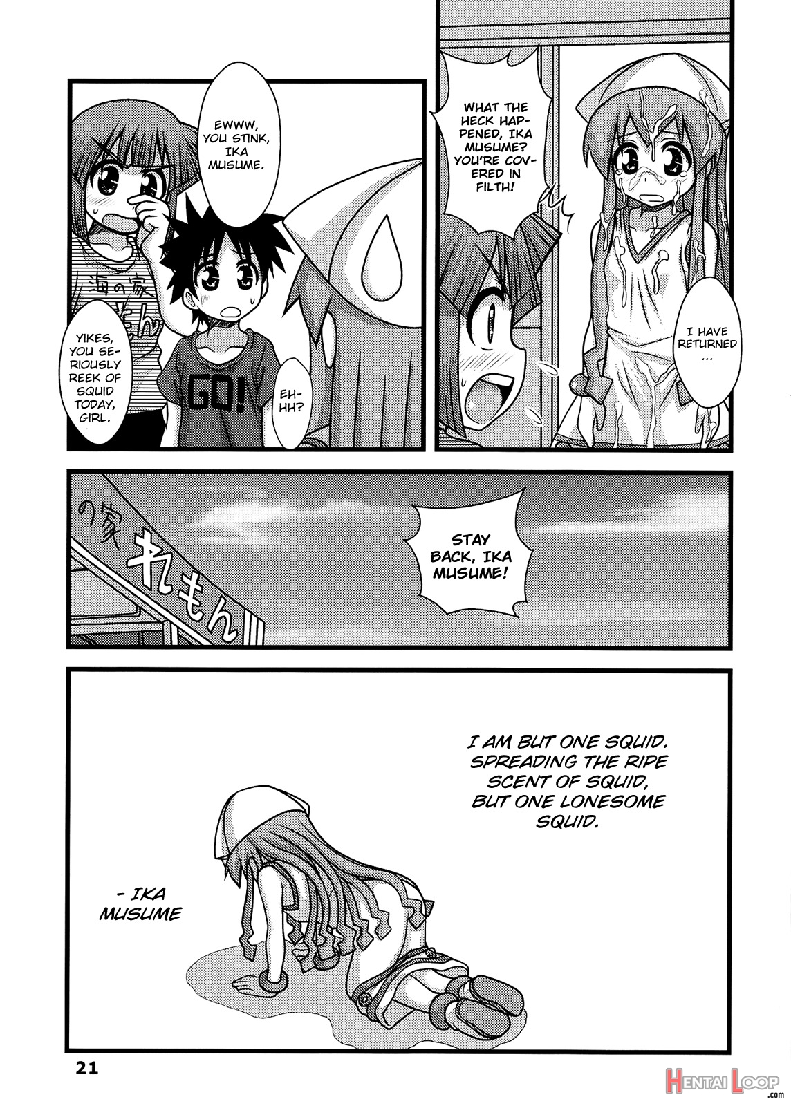 Sexual Invasion! Ika Musume page 20