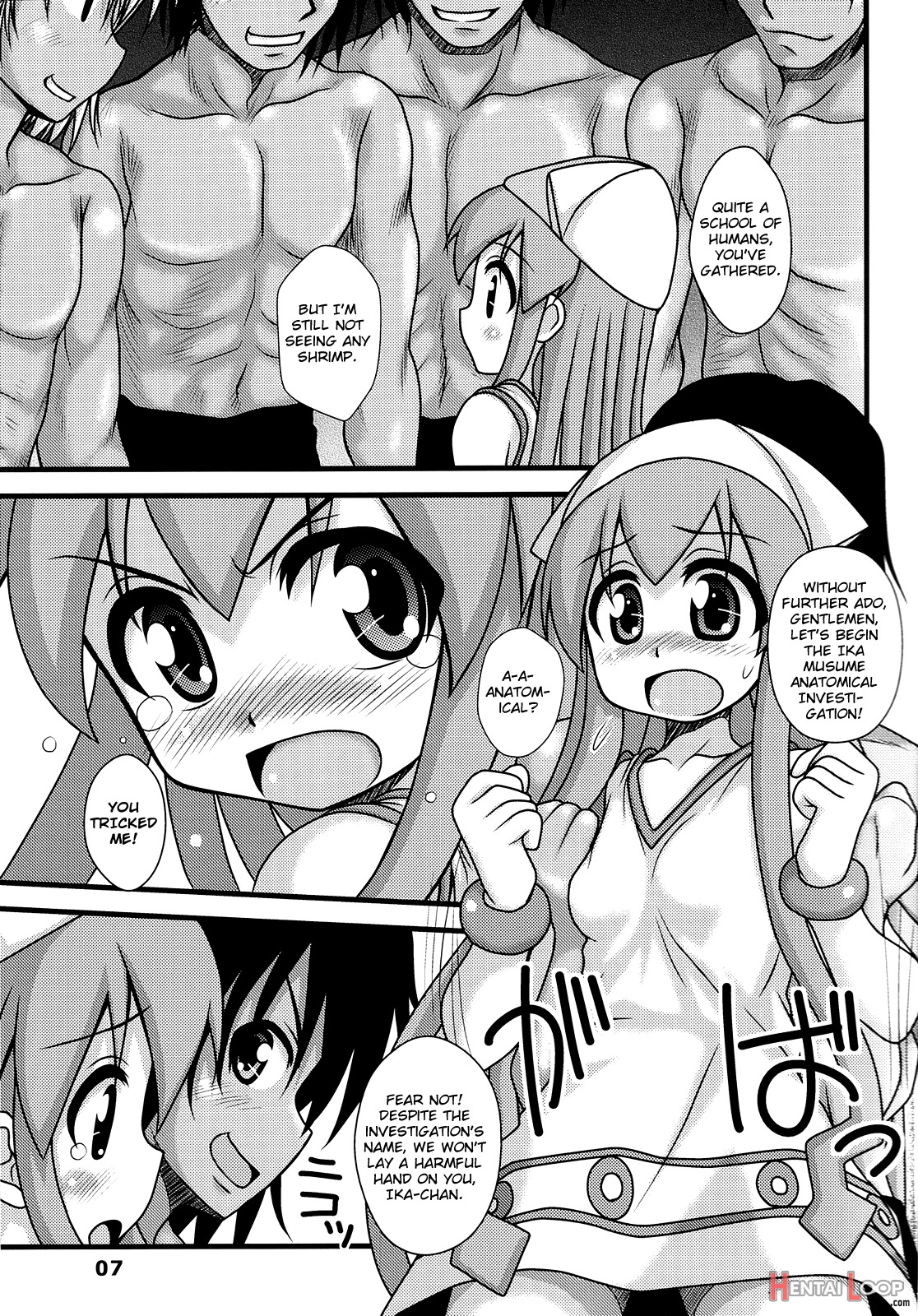 Sexual Invasion! Ika Musume page 6