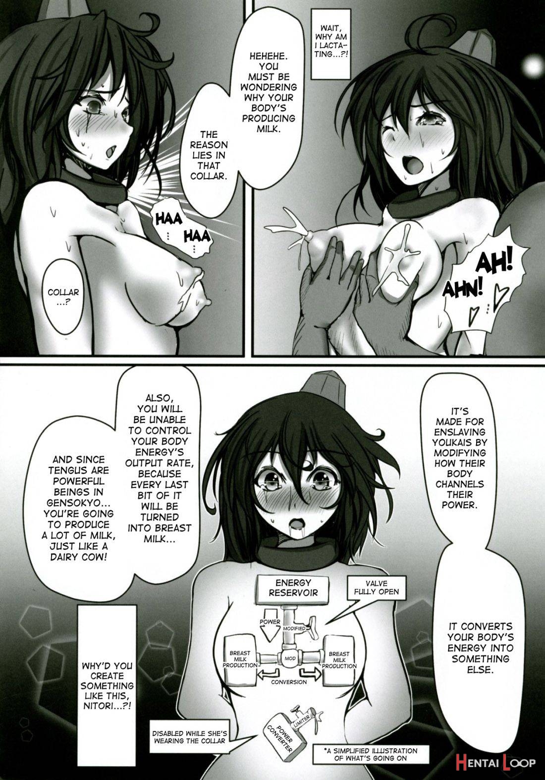 Shameimaru Aya Kyousei Zecchou Souchi page 17