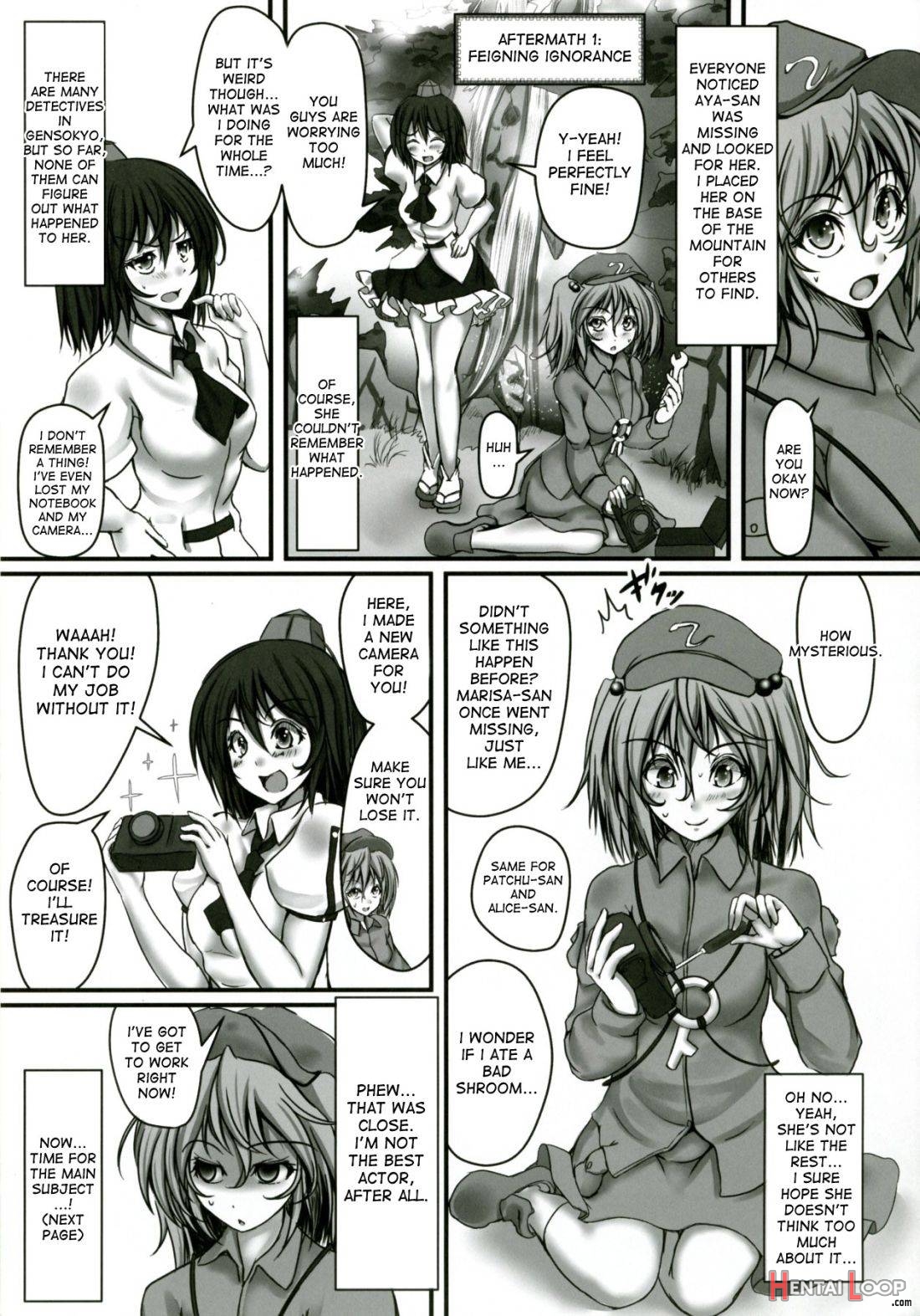 Shameimaru Aya Kyousei Zecchou Souchi page 30