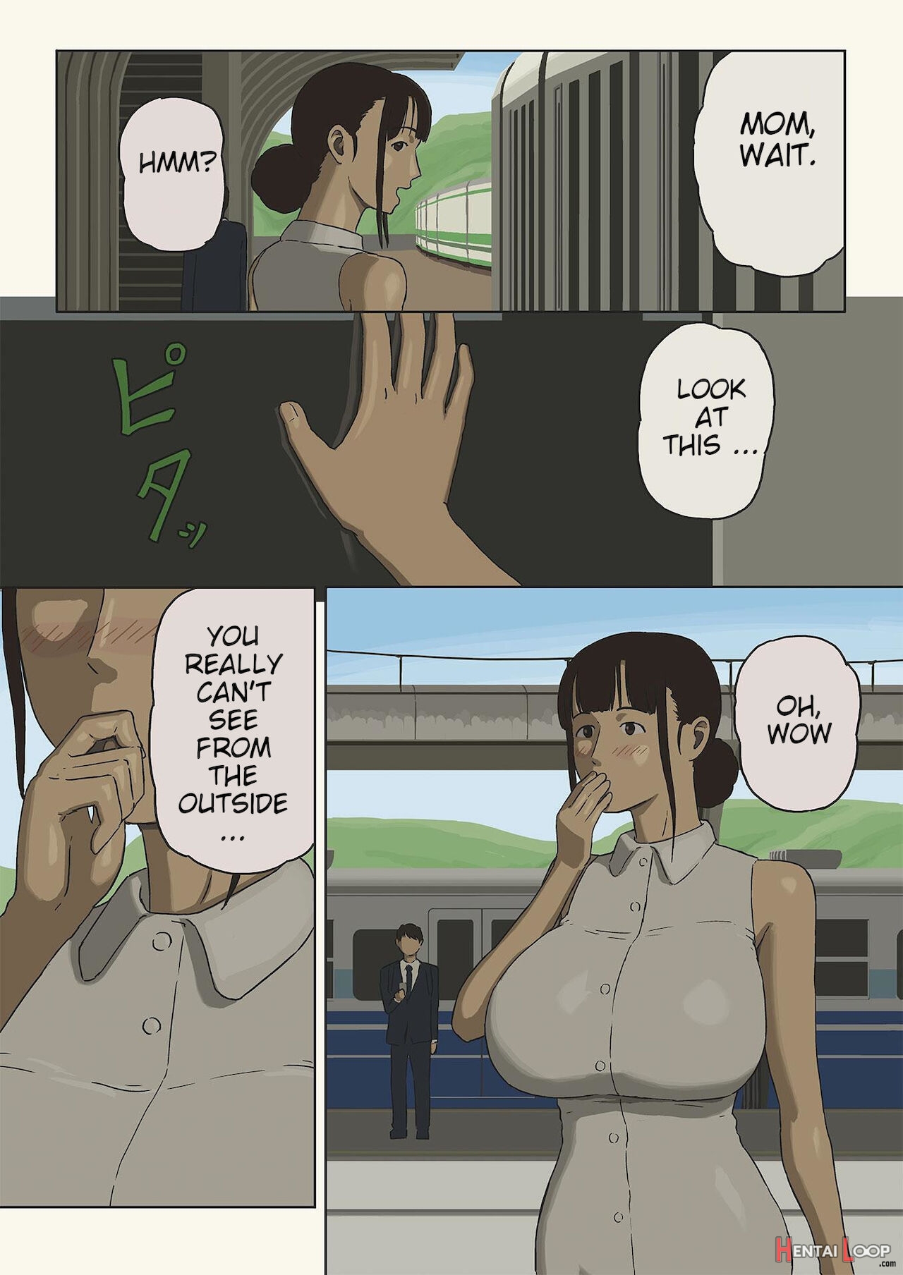 Share 4 - A Parent And Child In The Window Of A Train Car Seeking Love And Sex page 4