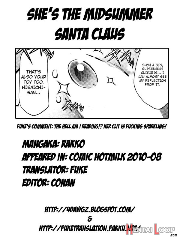 She's The Midsummer Santa Claus page 21