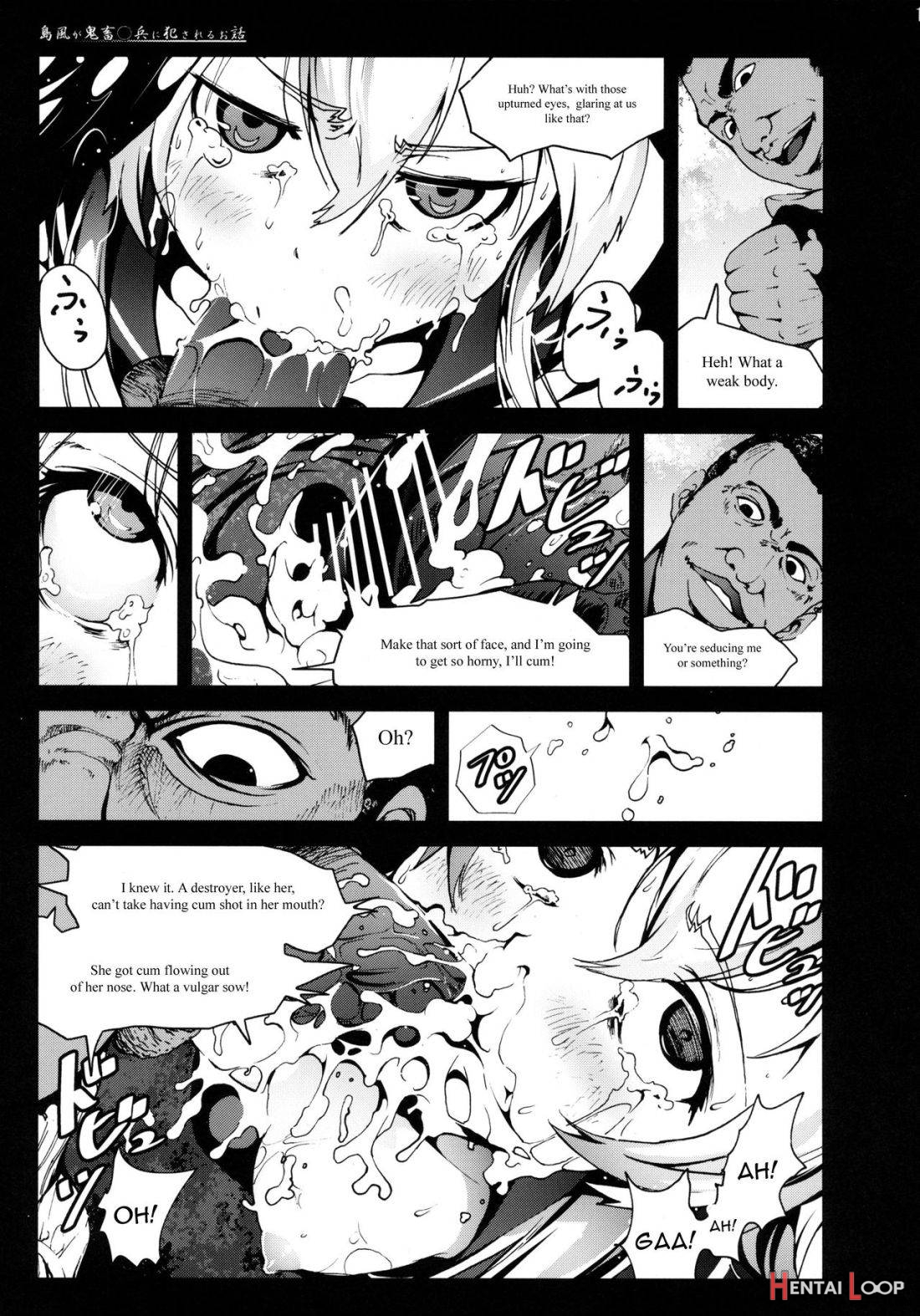 Shimakaze-san Ga Kichiku Beihei Ni Okasareru Ohanashi page 10